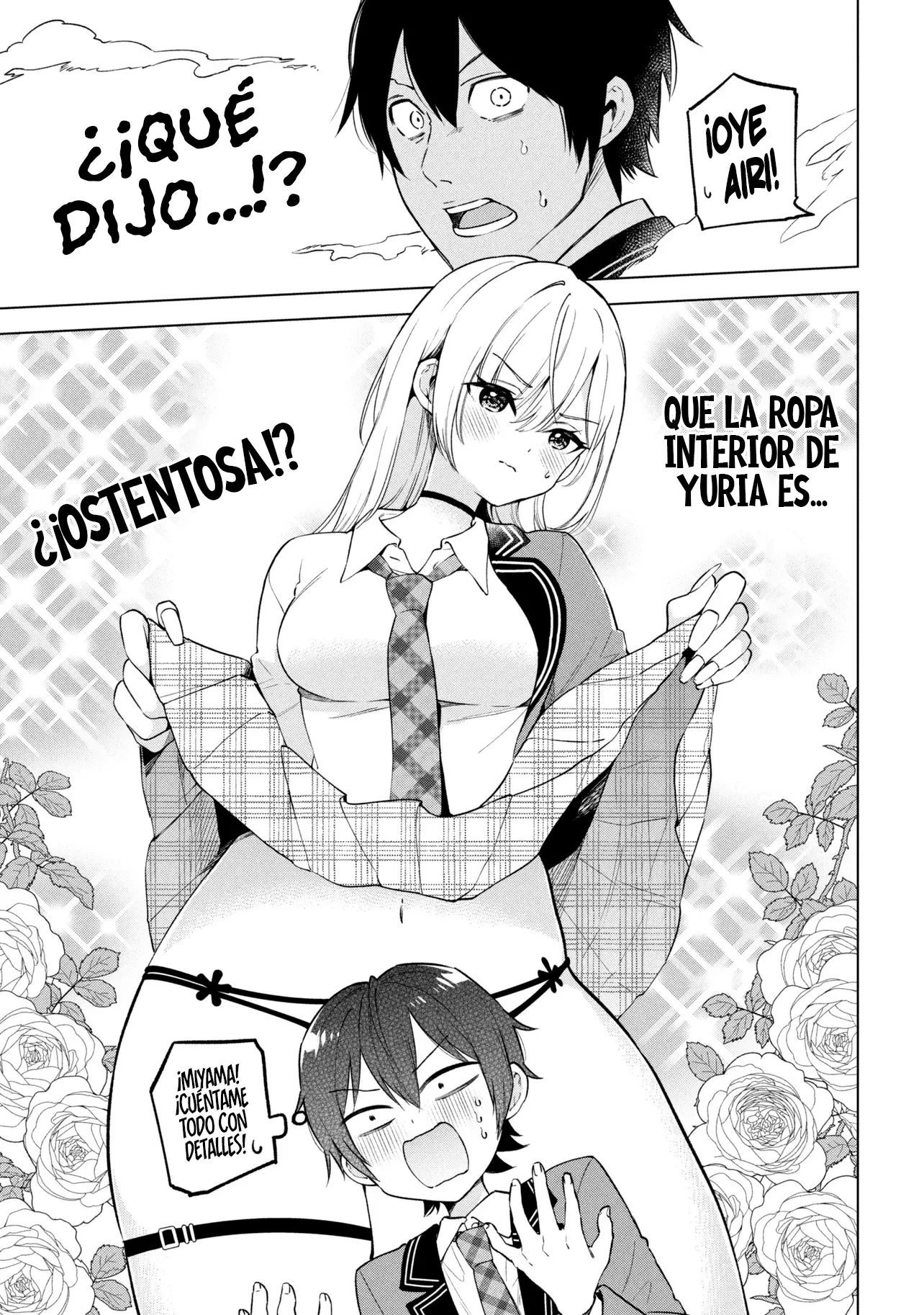 Soy un chico introvertido y, tras un cambio de asientos, terminé rodeado de chicas clase S y así comenzó nuestra relación secreta. Capitulo 9 página 26
