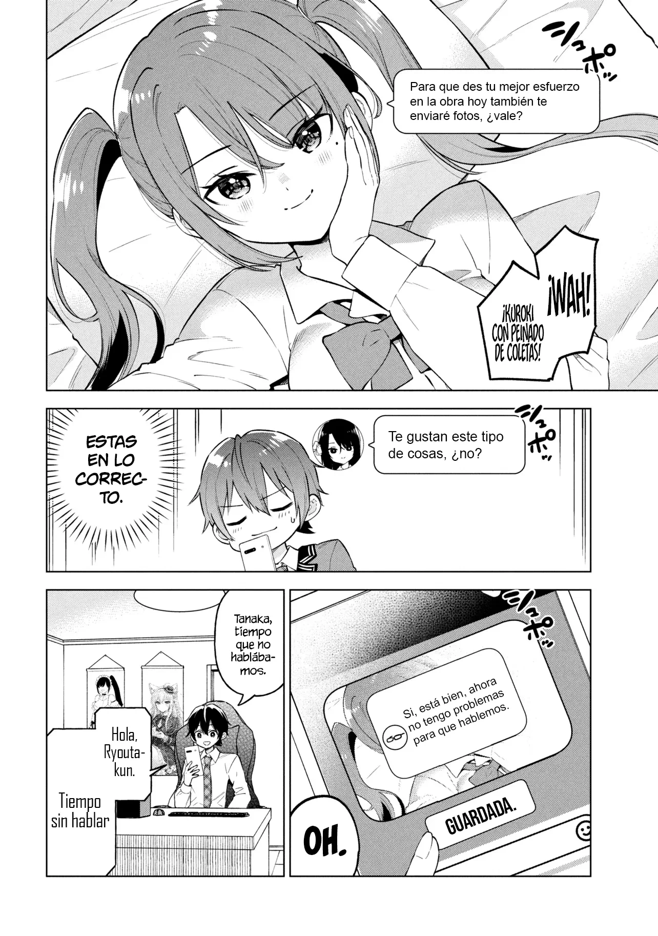Soy un chico introvertido y, tras un cambio de asientos, terminé rodeado de chicas clase S y así comenzó nuestra relación secreta. Capitulo 9 página 3