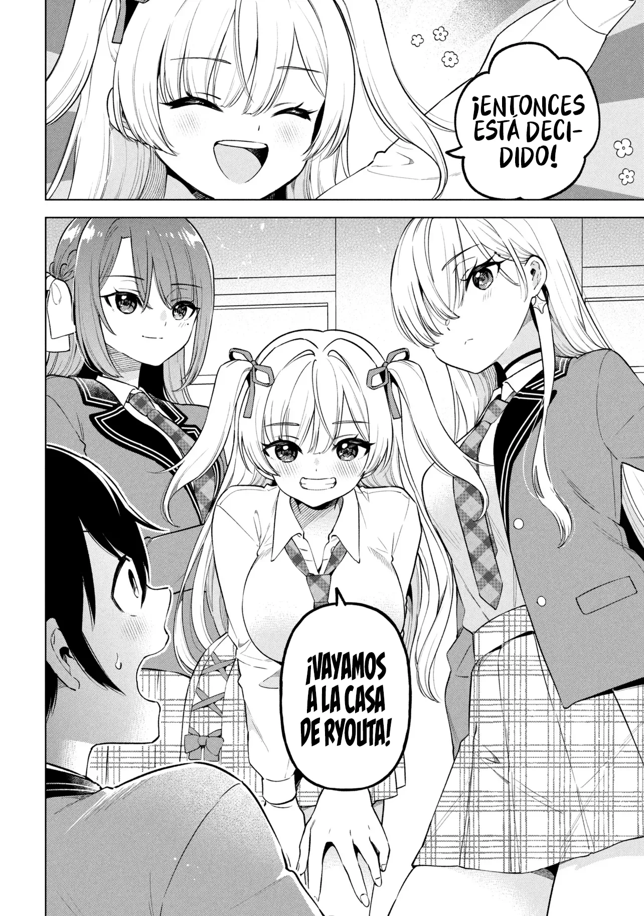 Soy un chico introvertido y, tras un cambio de asientos, terminé rodeado de chicas clase S y así comenzó nuestra relación secreta. Capitulo 9 página 32