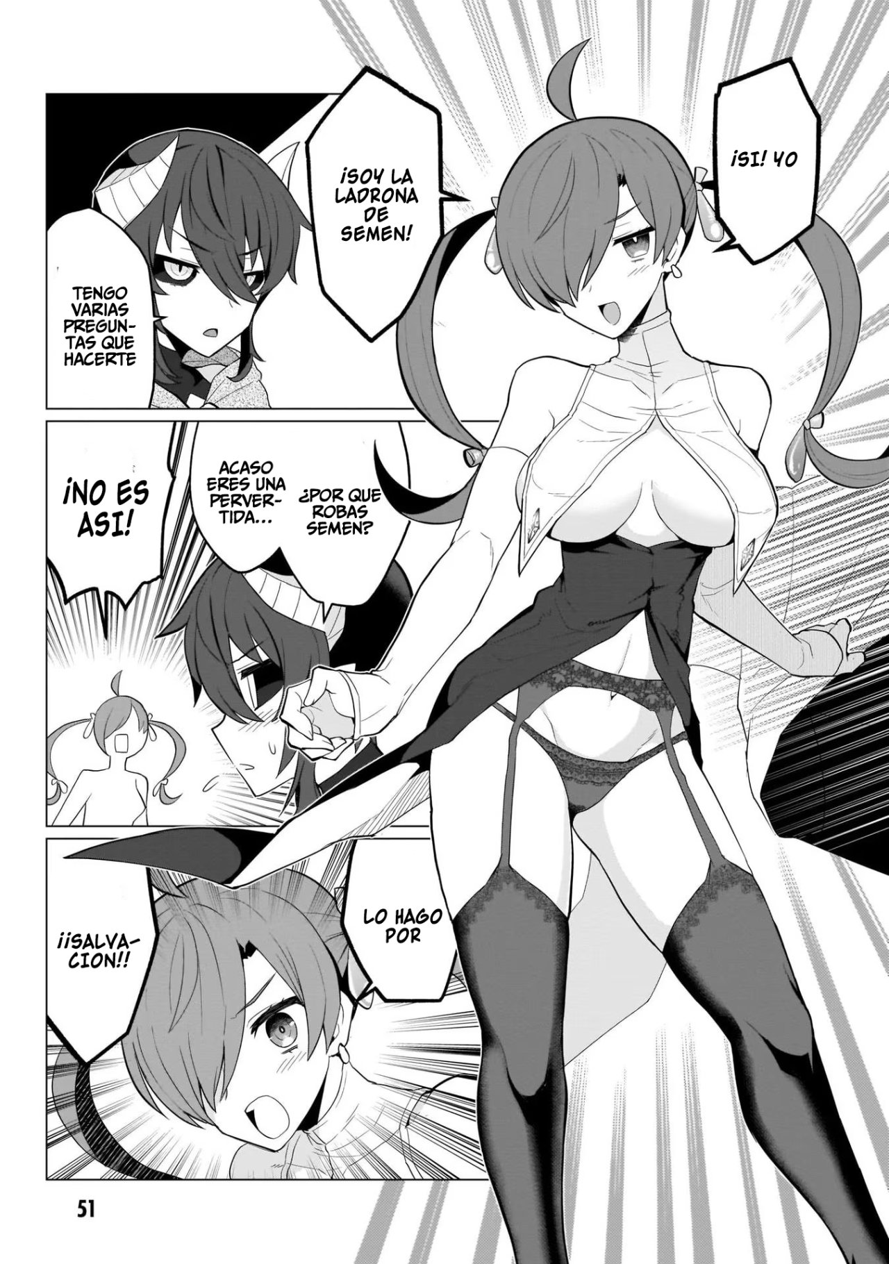Dark Summoner to Dekiteiru Capitulo 4: ¡Ladrona de Semen! página 10