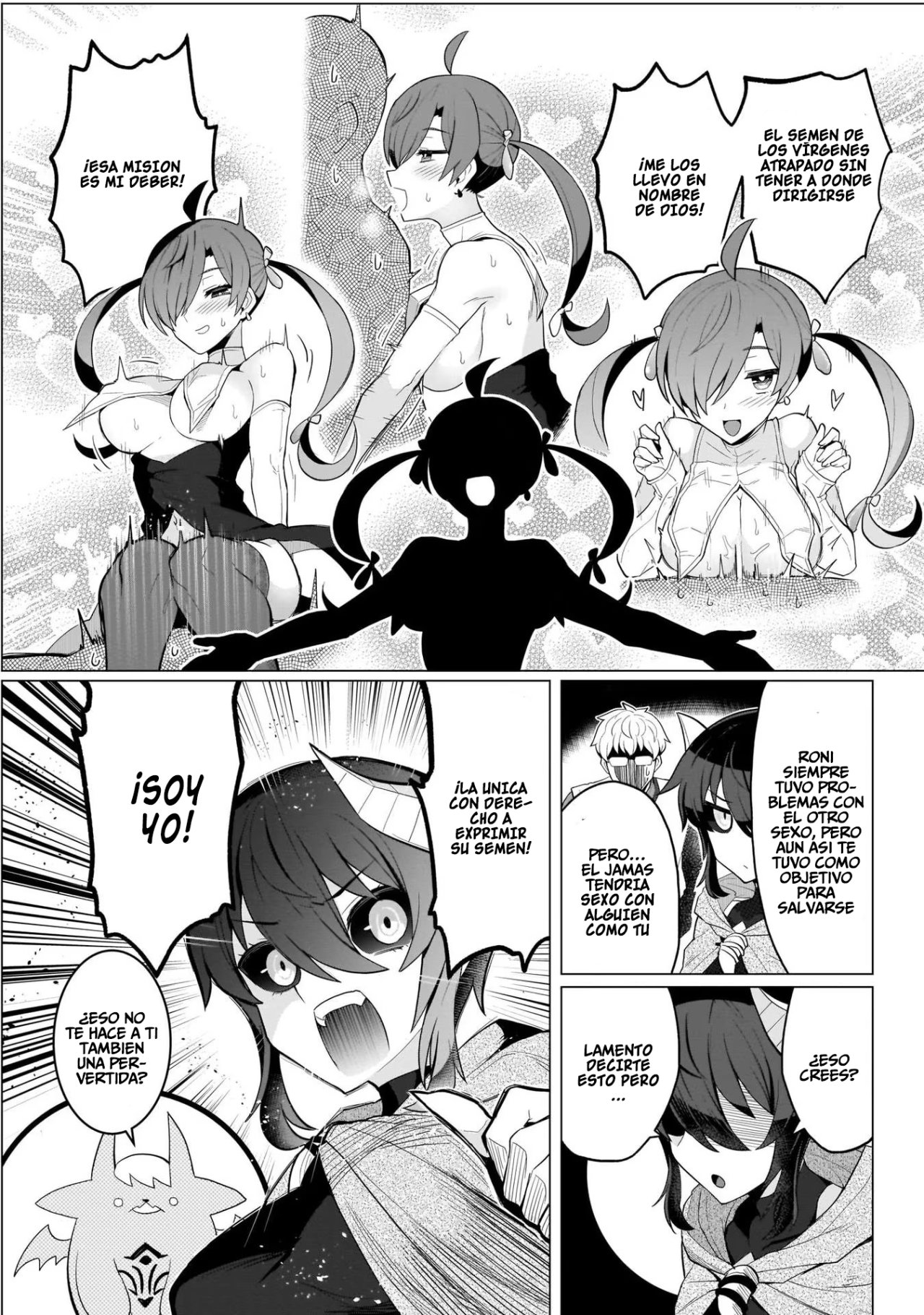 Dark Summoner to Dekiteiru Capitulo 4: ¡Ladrona de Semen! página 11