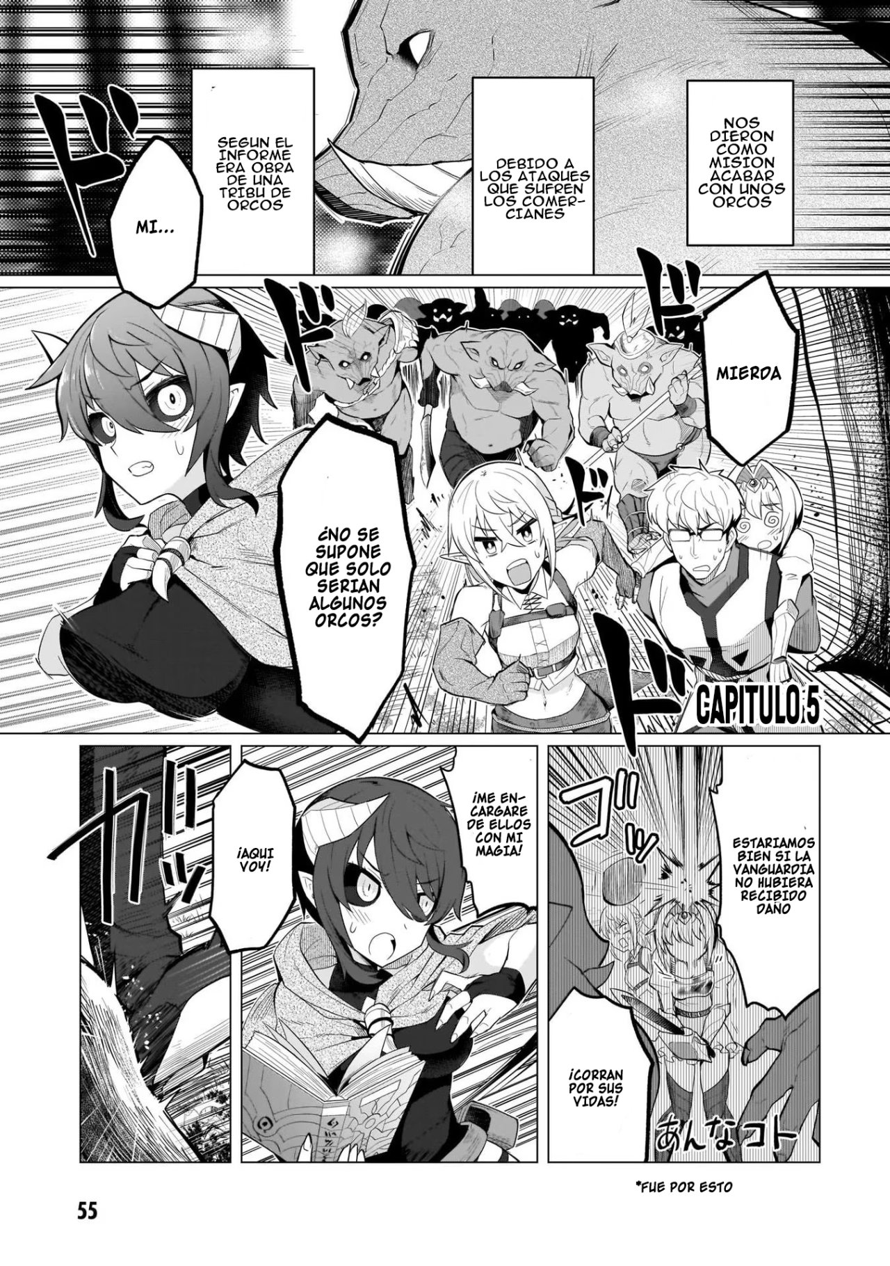 Dark Summoner to Dekiteiru Capitulo 5: Ogros Violadores página 2