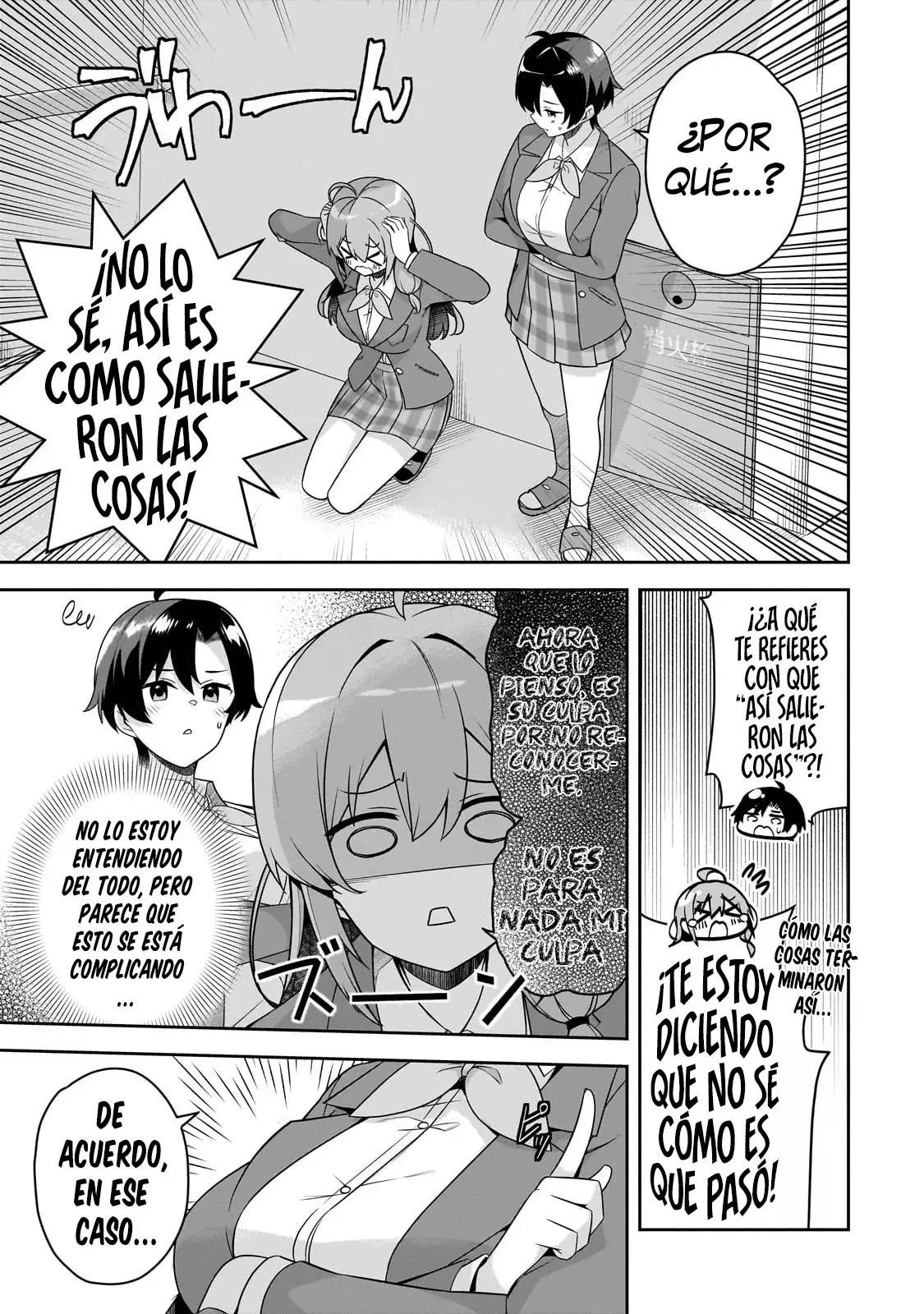 10-nen buri ni saikai shita kusogaki wa seijun bishoujo JK ni seichou shite ita Capitulo 4.1 página 7