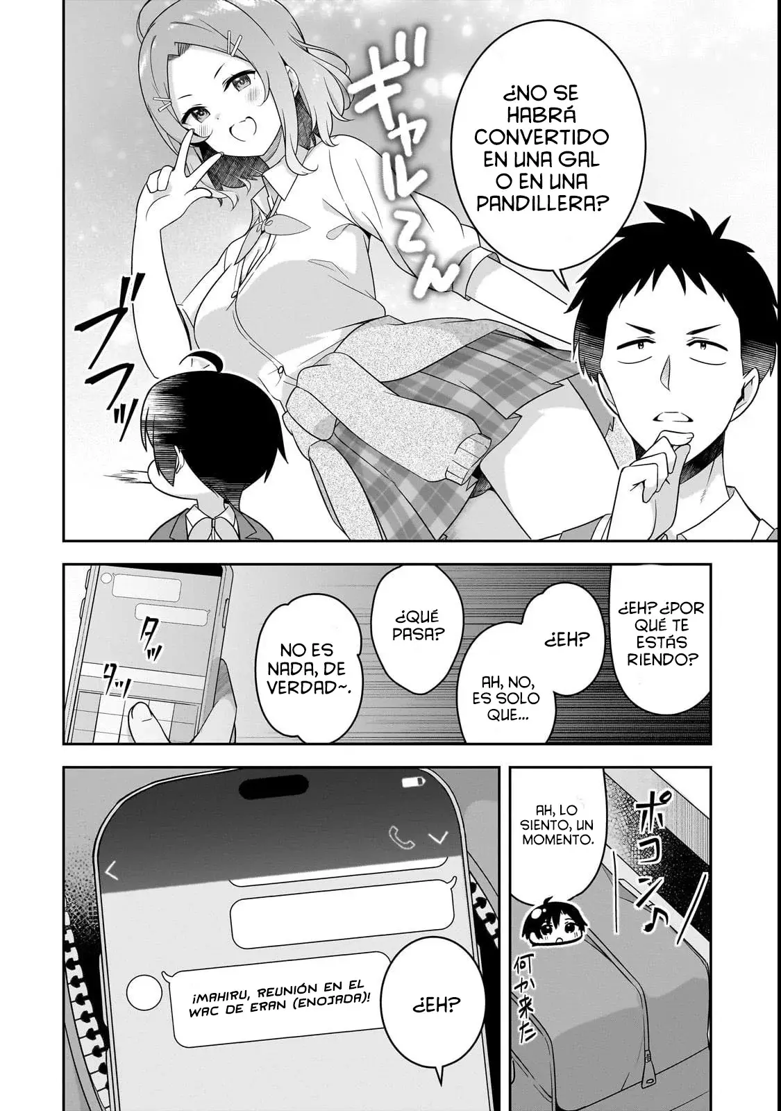 10-nen buri ni saikai shita kusogaki wa seijun bishoujo JK ni seichou shite ita Capitulo 5.1 página 14