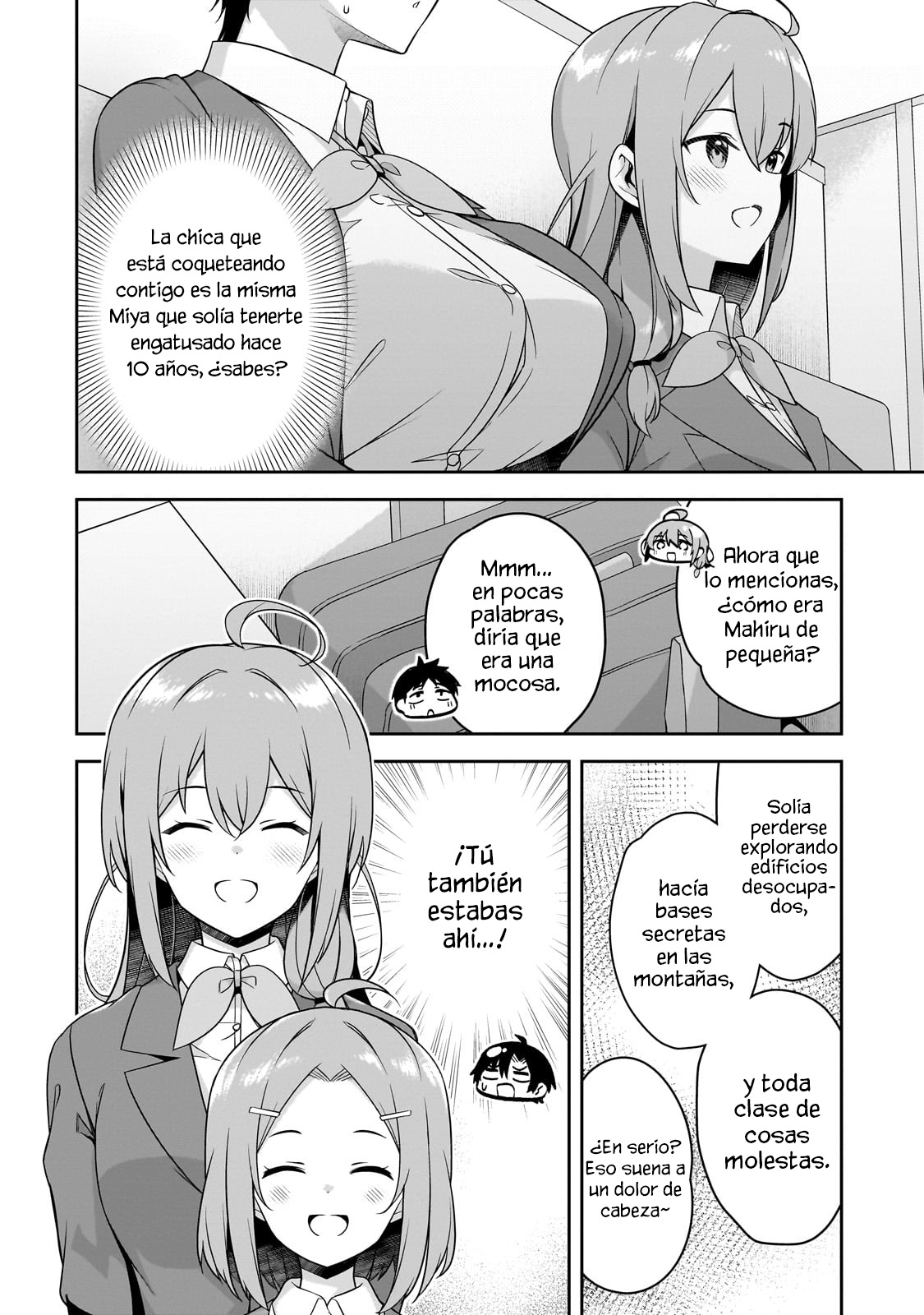10-nen buri ni saikai shita kusogaki wa seijun bishoujo JK ni seichou shite ita Capitulo 6.1 página 5