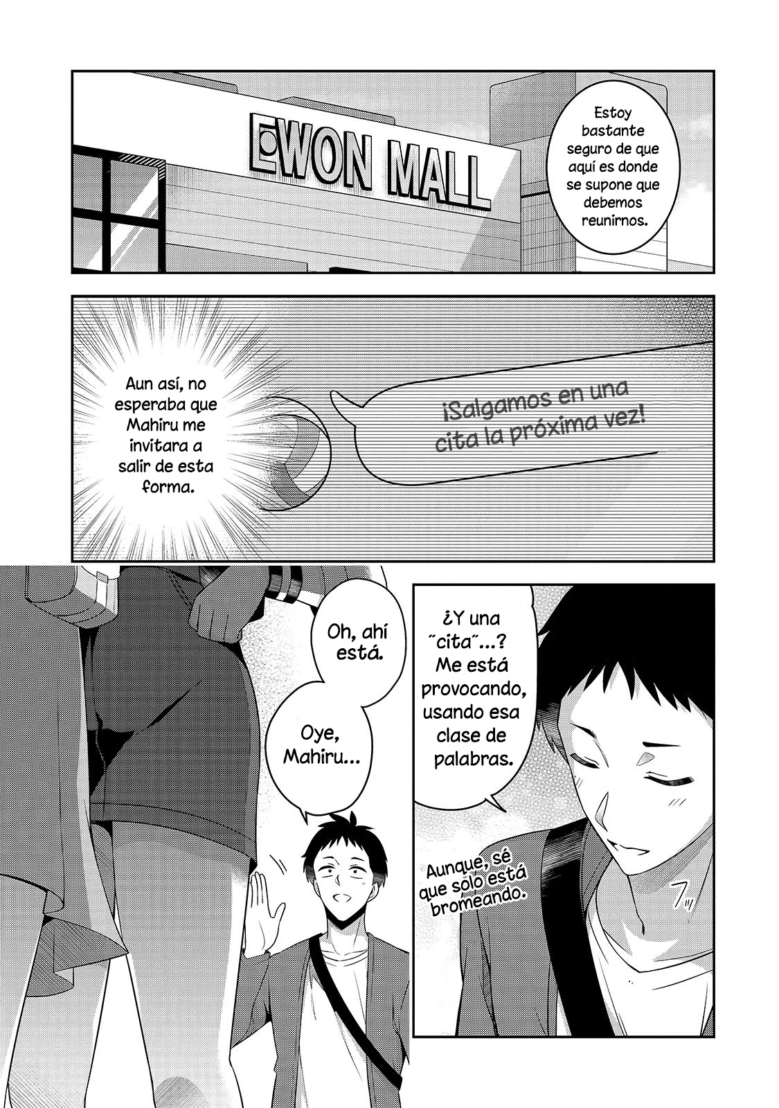 10-nen buri ni saikai shita kusogaki wa seijun bishoujo JK ni seichou shite ita Capitulo 7.1 página 3