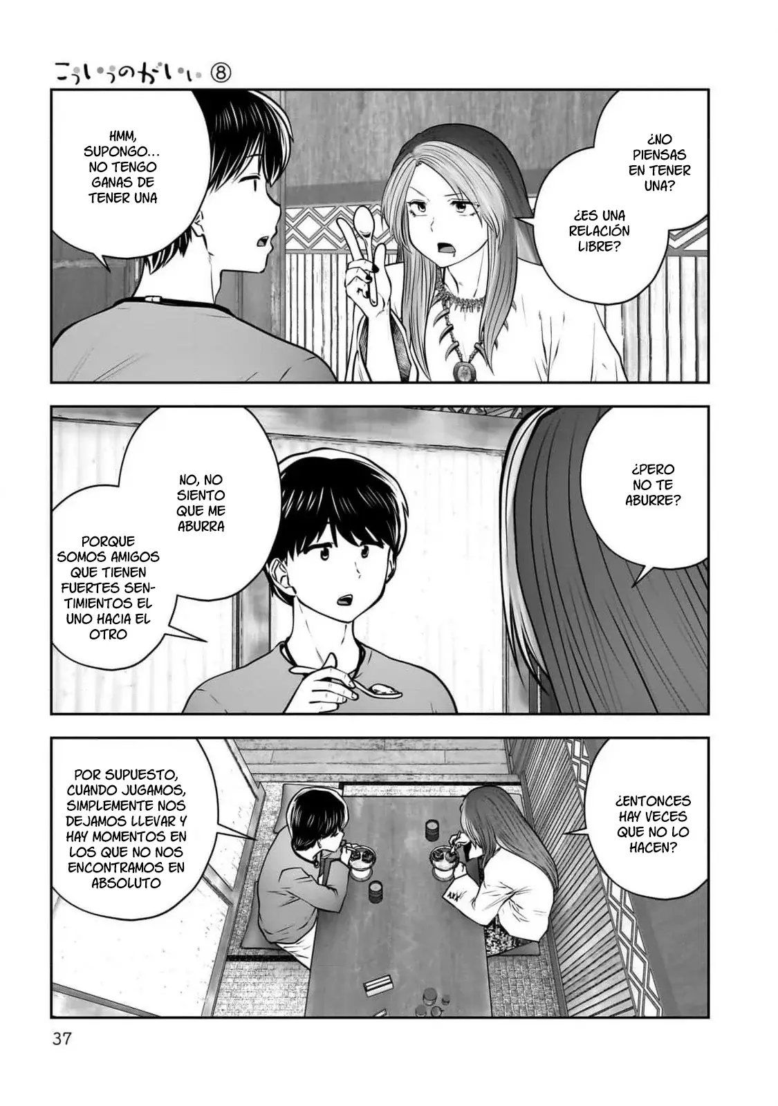 Kou iu no ga ii Capitulo 34 página 37