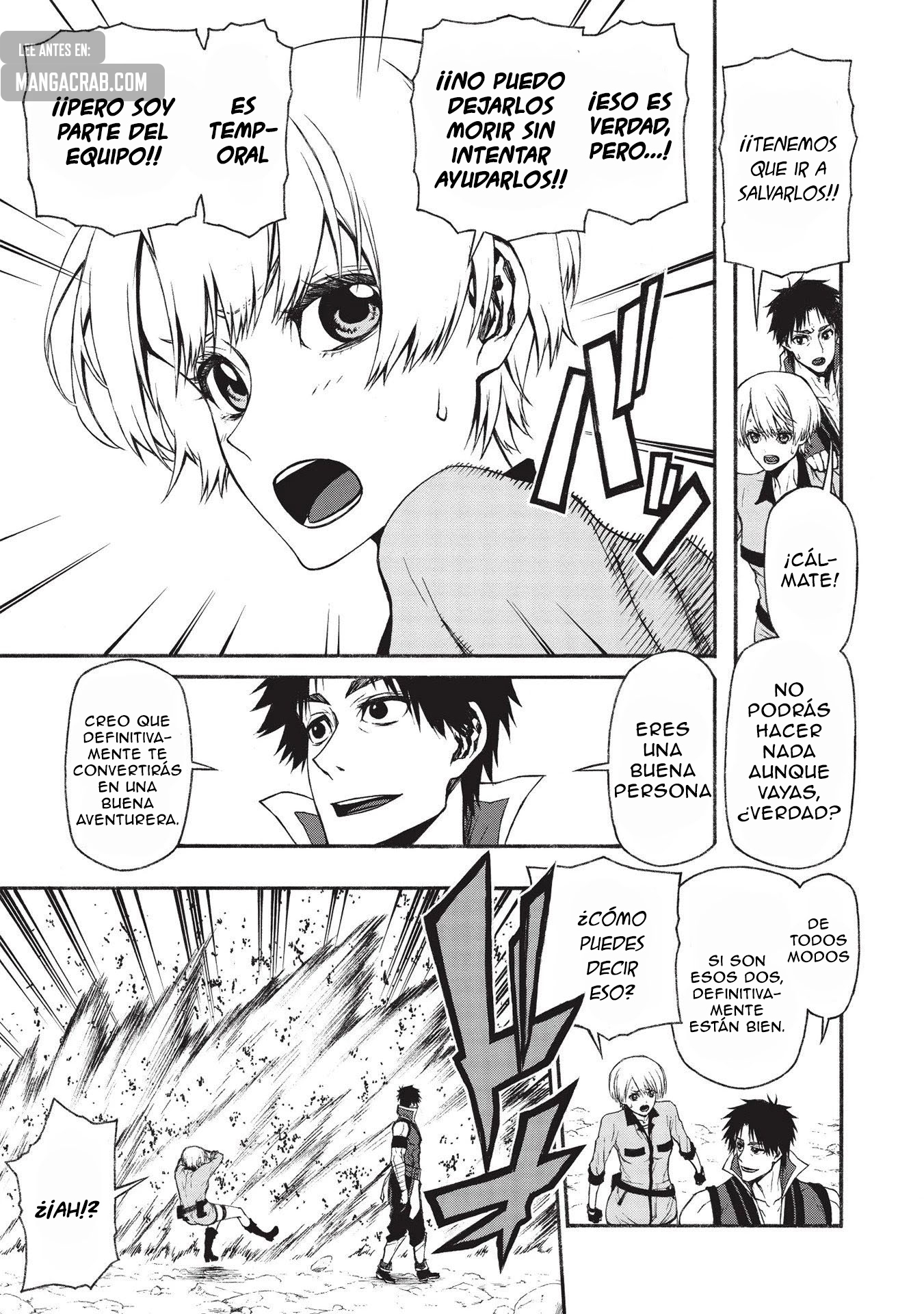 Shinmai Ossan Bouken-sha, Saikyou paati ni shinu hodo kitae rarete Muteki ni naru Capitulo 14: El Rango E Más Fuerte de la Historia página 13