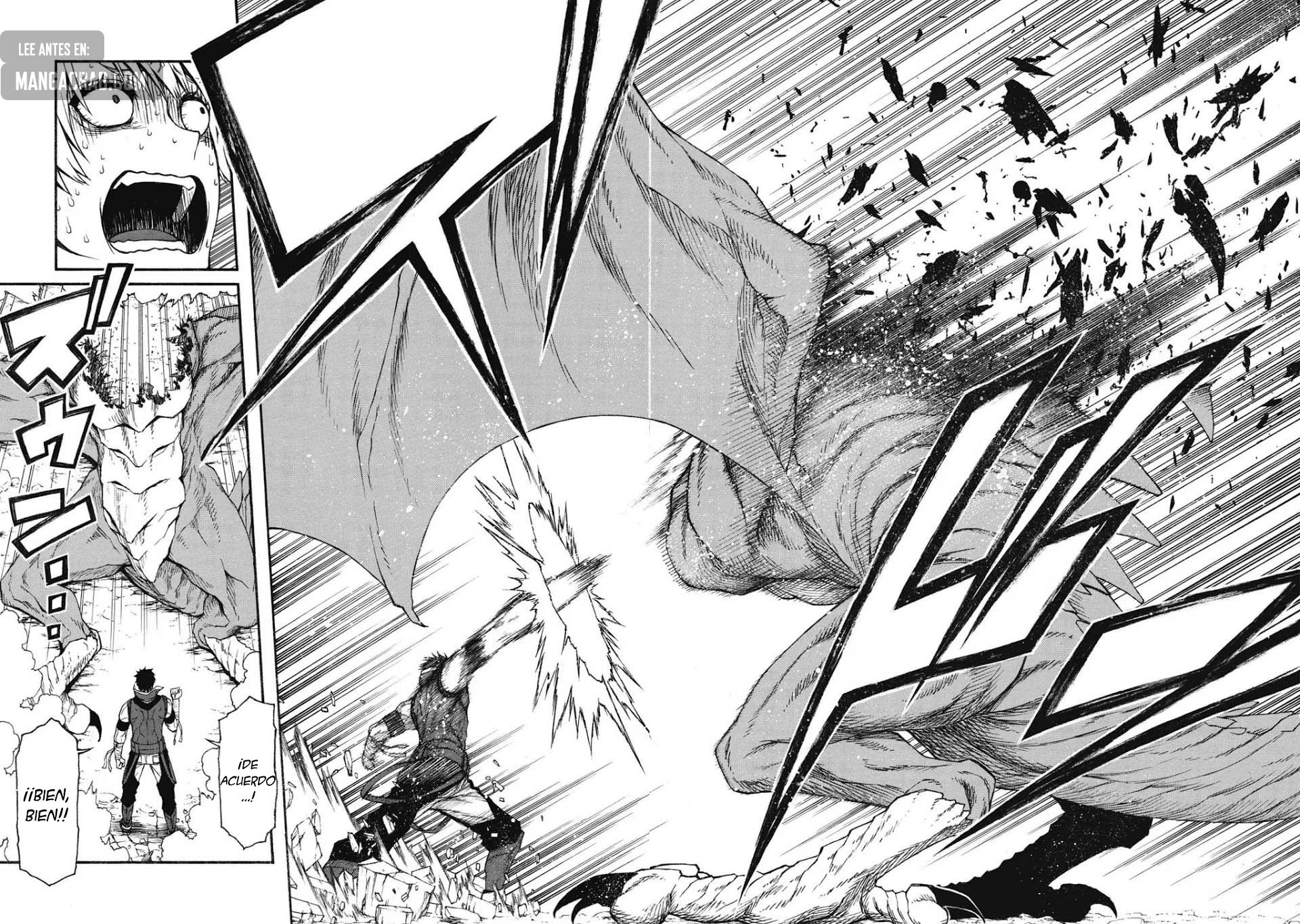 Shinmai Ossan Bouken-sha, Saikyou paati ni shinu hodo kitae rarete Muteki ni naru Capitulo 14: El Rango E Más Fuerte de la Historia página 19