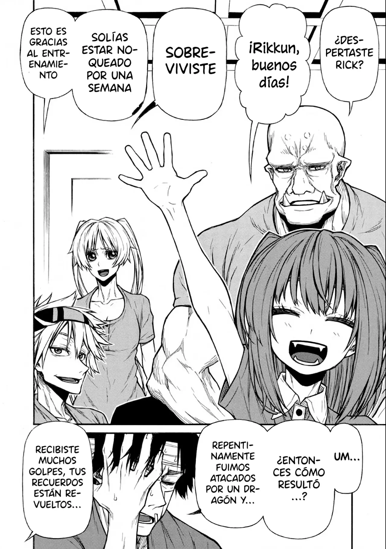 Shinmai Ossan Bouken-sha, Saikyou paati ni shinu hodo kitae rarete Muteki ni naru Capitulo 35 página 4