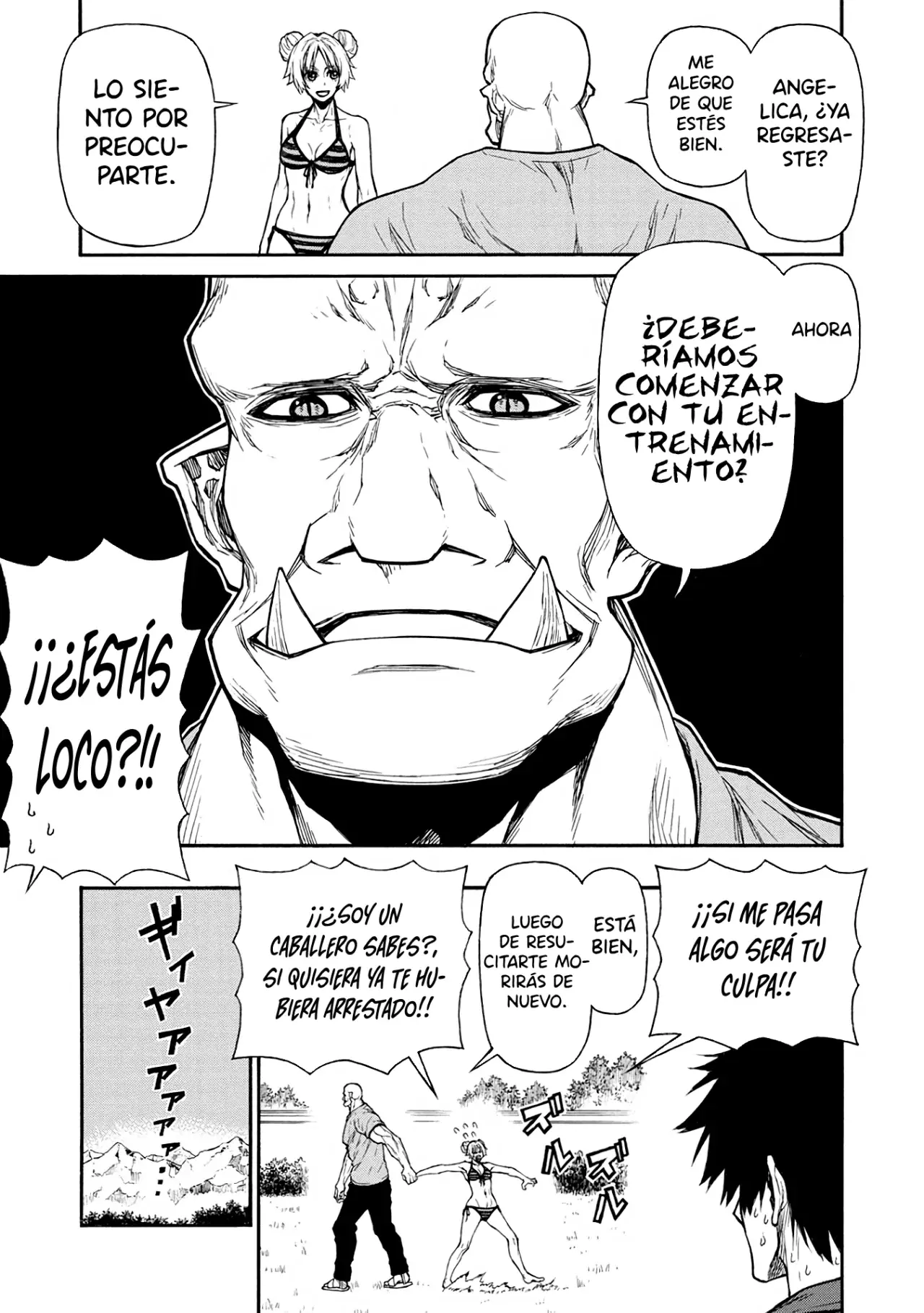 Shinmai Ossan Bouken-sha, Saikyou paati ni shinu hodo kitae rarete Muteki ni naru Capitulo 36 página 32