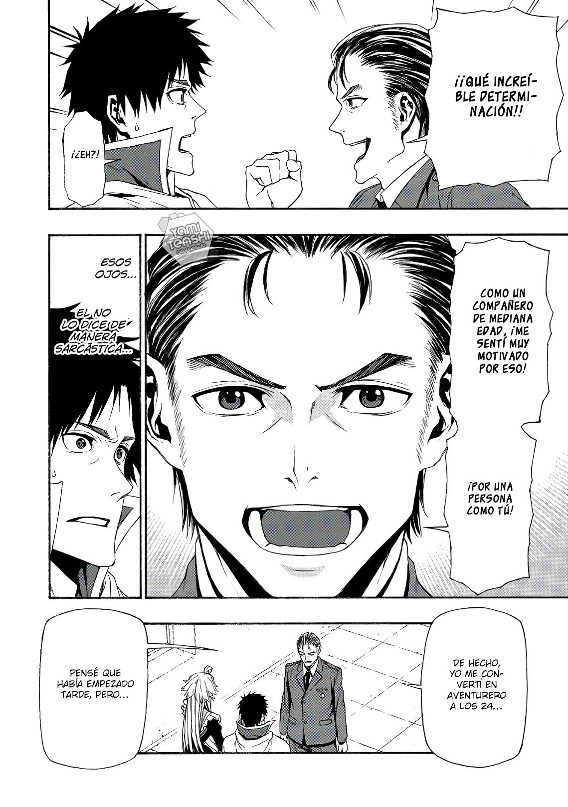 Shinmai Ossan Bouken-sha, Saikyou paati ni shinu hodo kitae rarete Muteki ni naru Capitulo 4 página 25