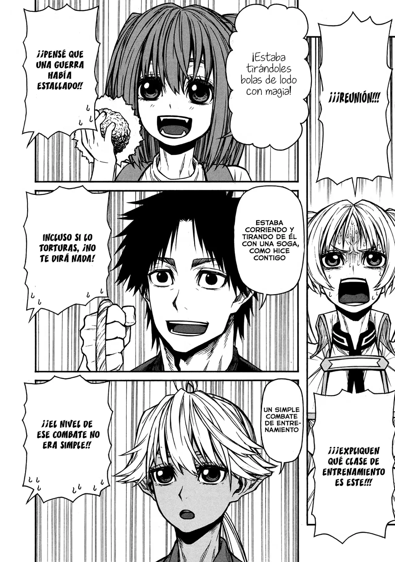 Shinmai Ossan Bouken-sha, Saikyou paati ni shinu hodo kitae rarete Muteki ni naru Capitulo 44 página 19
