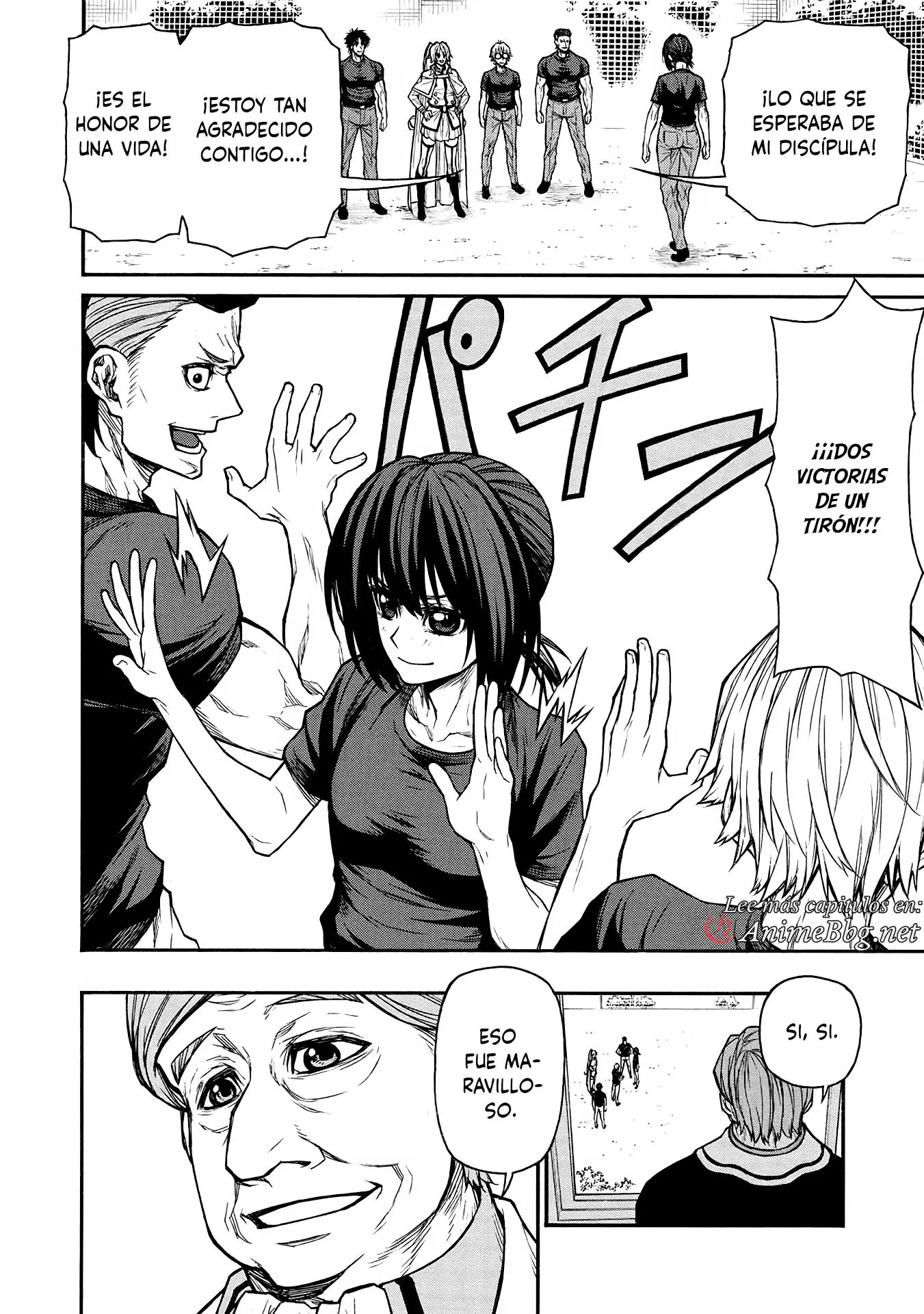 Shinmai Ossan Bouken-sha, Saikyou paati ni shinu hodo kitae rarete Muteki ni naru Capitulo 45 página 27