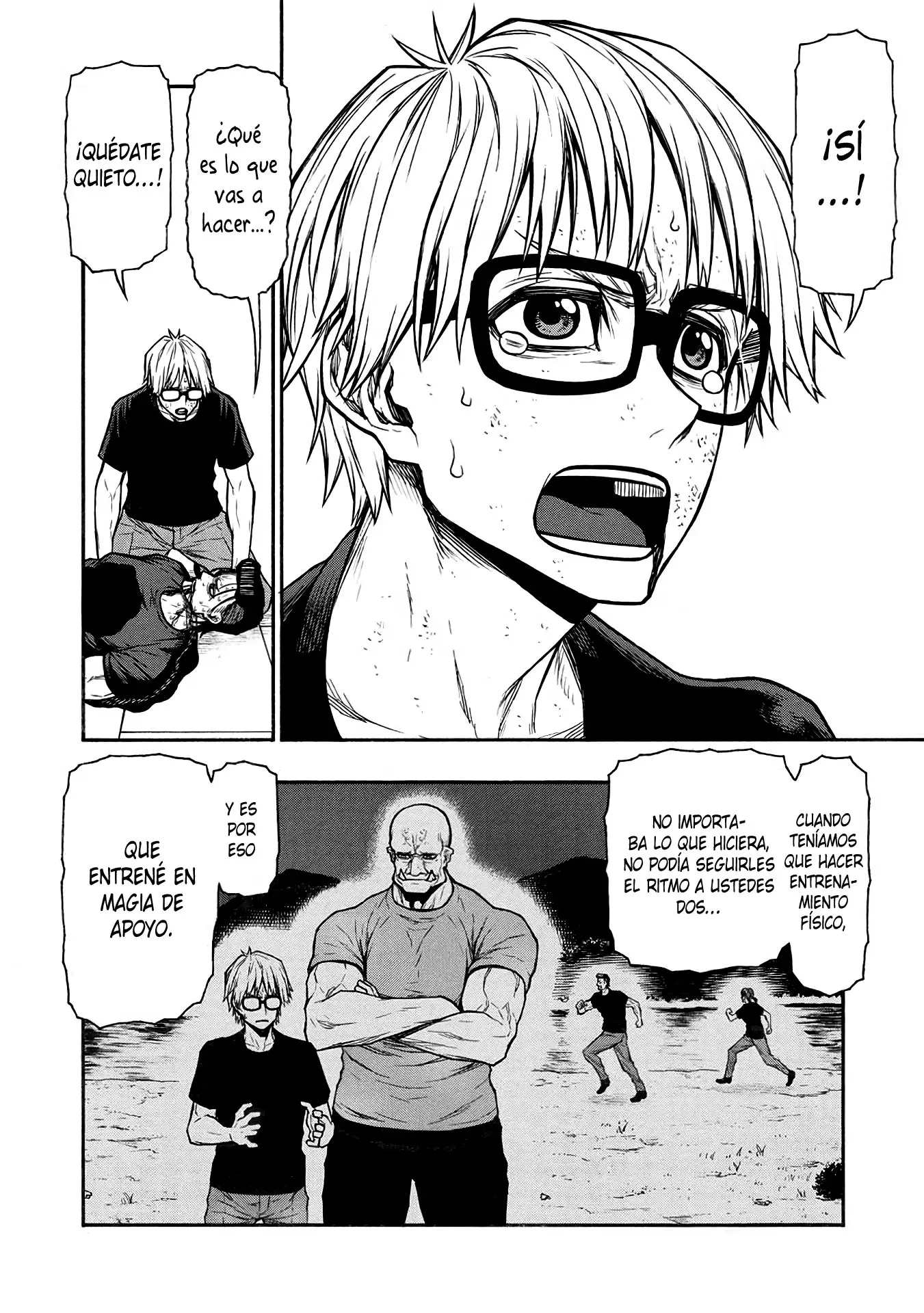 Shinmai Ossan Bouken-sha, Saikyou paati ni shinu hodo kitae rarete Muteki ni naru Capitulo 50 página 4