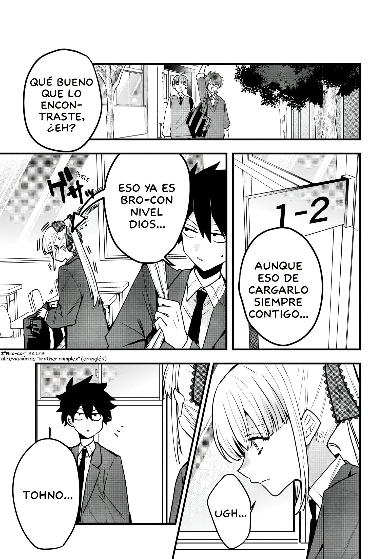 Probablemente tambien va tras mi hermano Capitulo 8 página 20