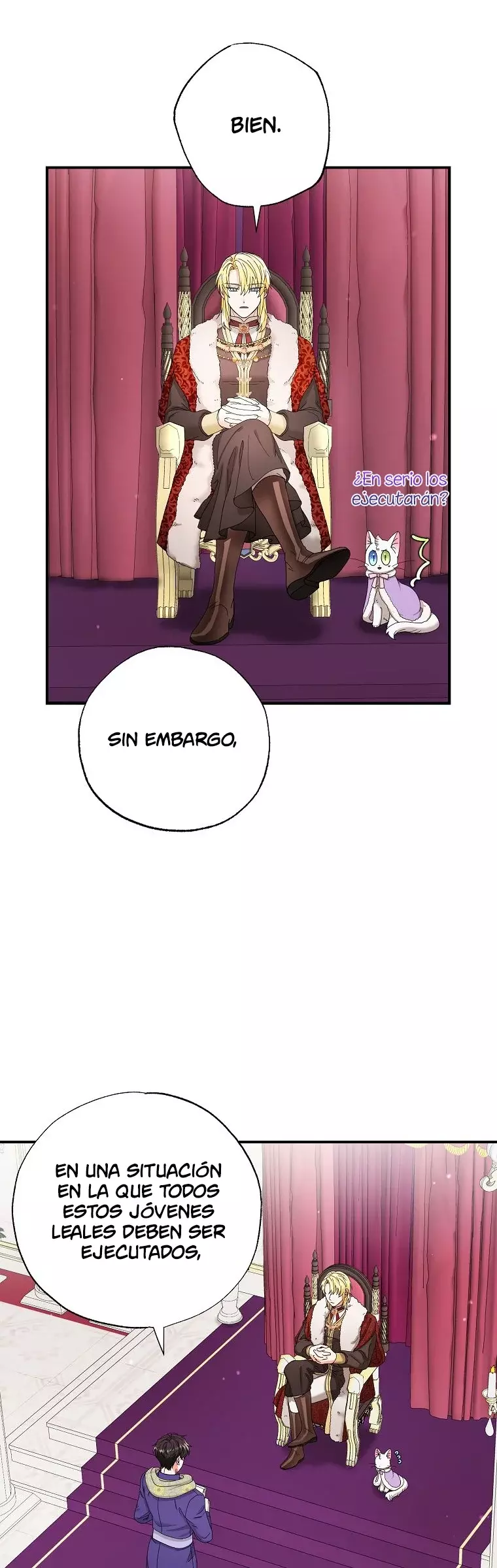 Me convertí en el gato del emperador Capitulo 16 página 38