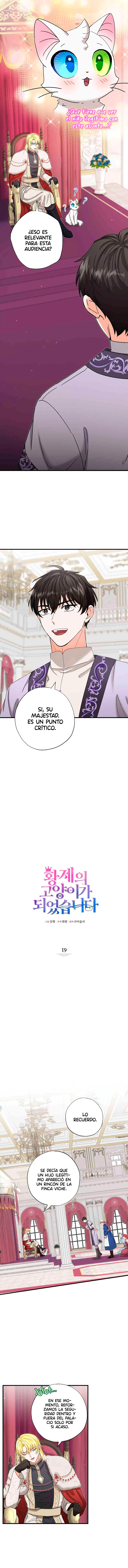 Me convertí en el gato del emperador Capitulo 19 página 3