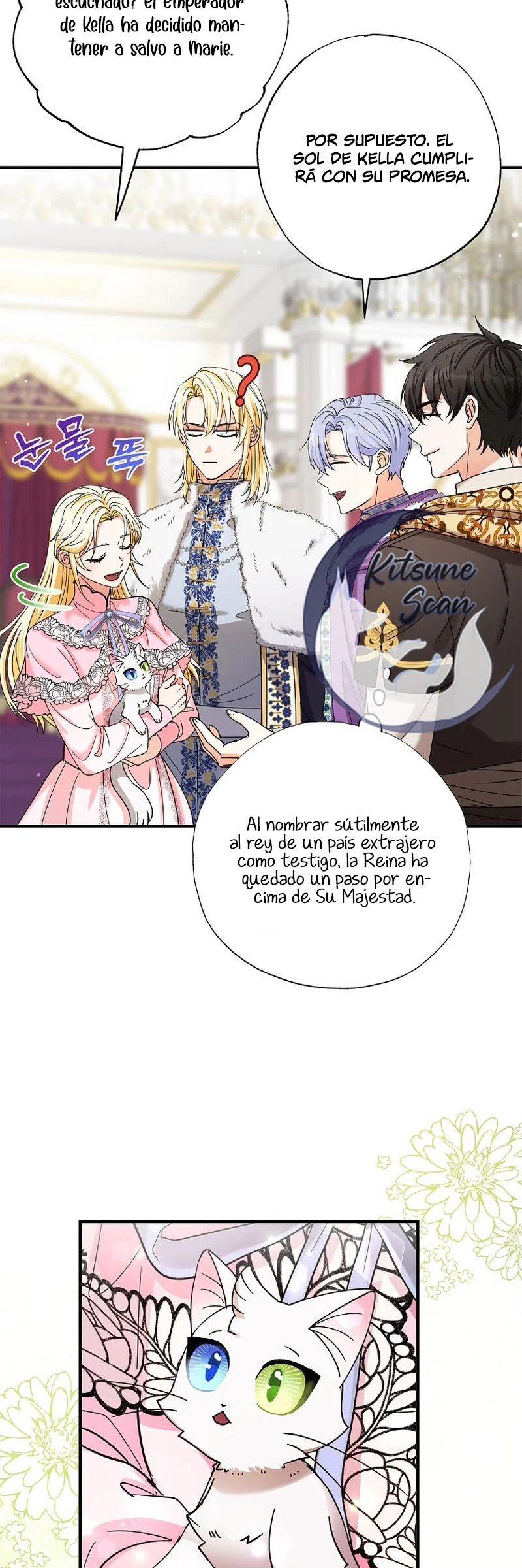 Me convertí en el gato del emperador Capitulo 3 página 35
