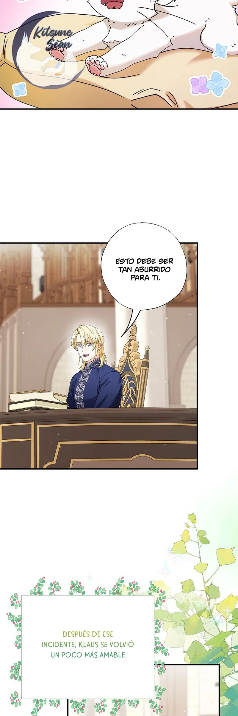 Me convertí en el gato del emperador Capitulo 4 página 37