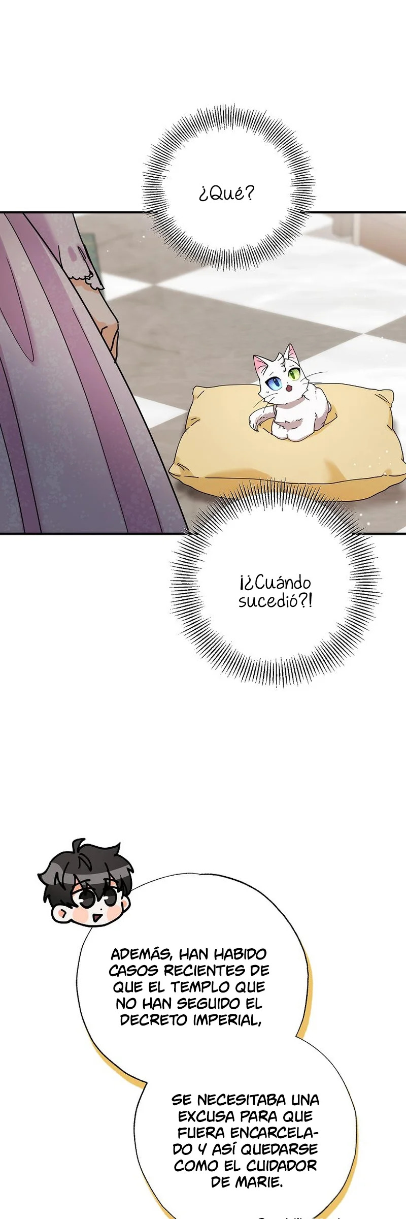 Me convertí en el gato del emperador Capitulo 5 página 9