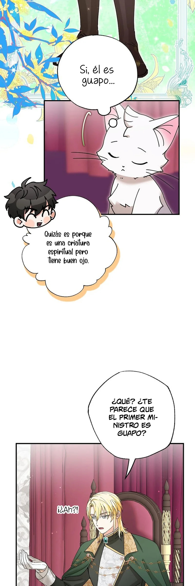 Me convertí en el gato del emperador Capitulo 6 página 34