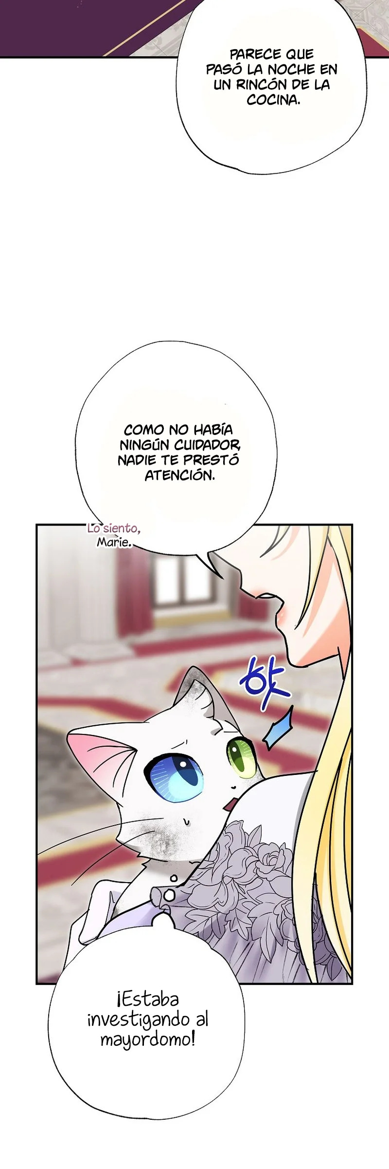 Me convertí en el gato del emperador Capitulo 9 página 33
