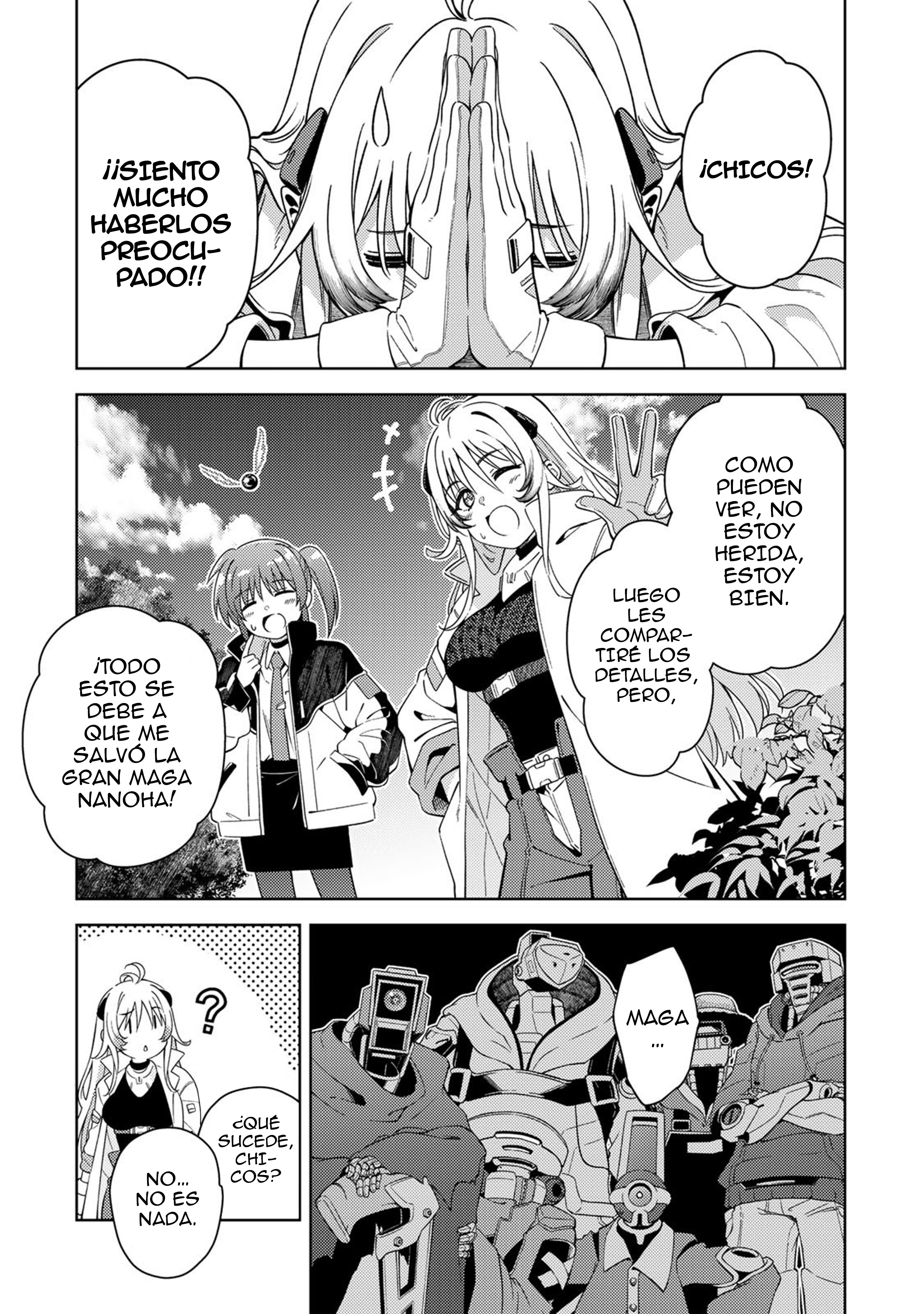 Mahou Shoujo Lyrical Nanoha EXCEEDS Capitulo 3.1 página 2