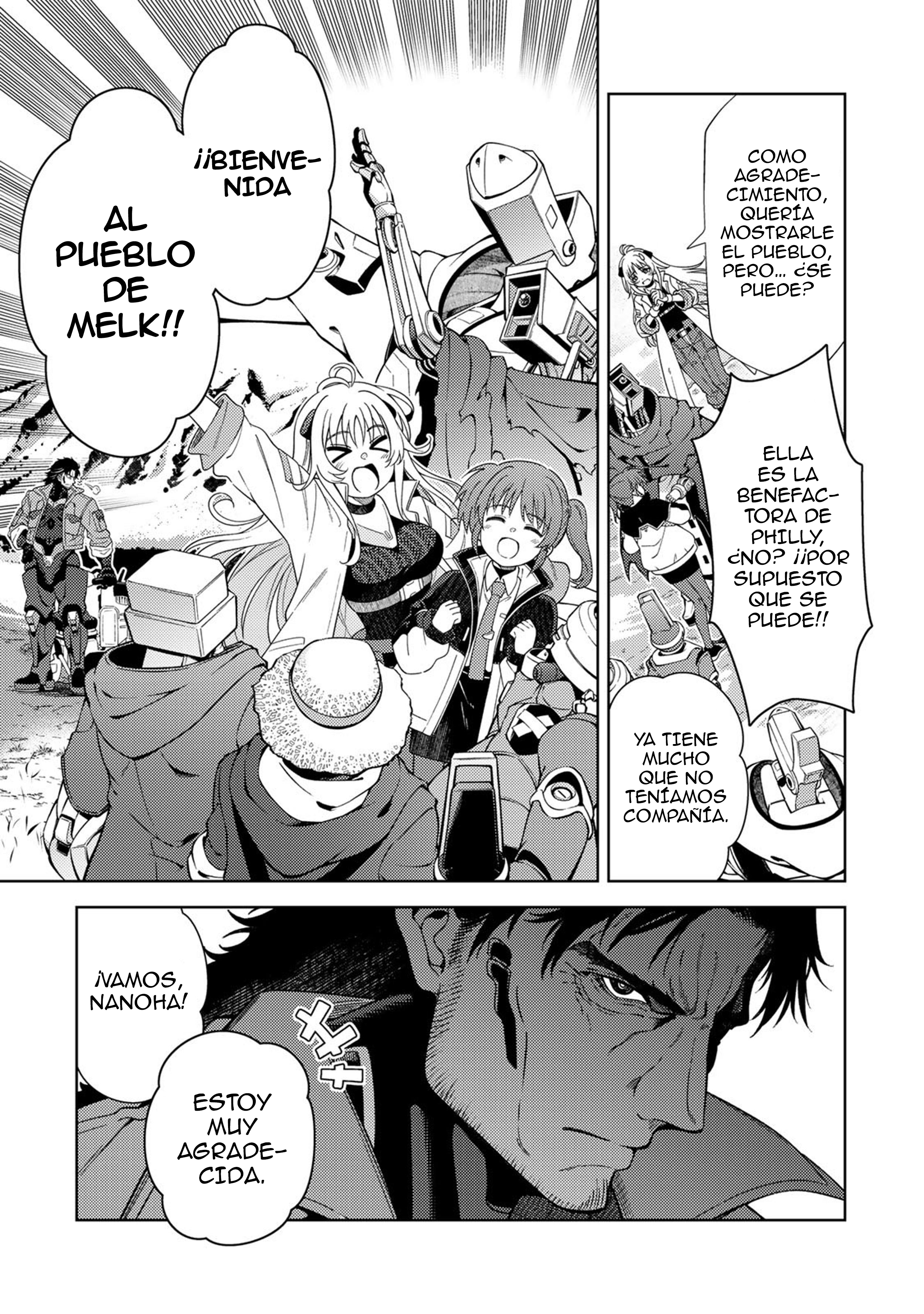 Mahou Shoujo Lyrical Nanoha EXCEEDS Capitulo 3.1 página 4