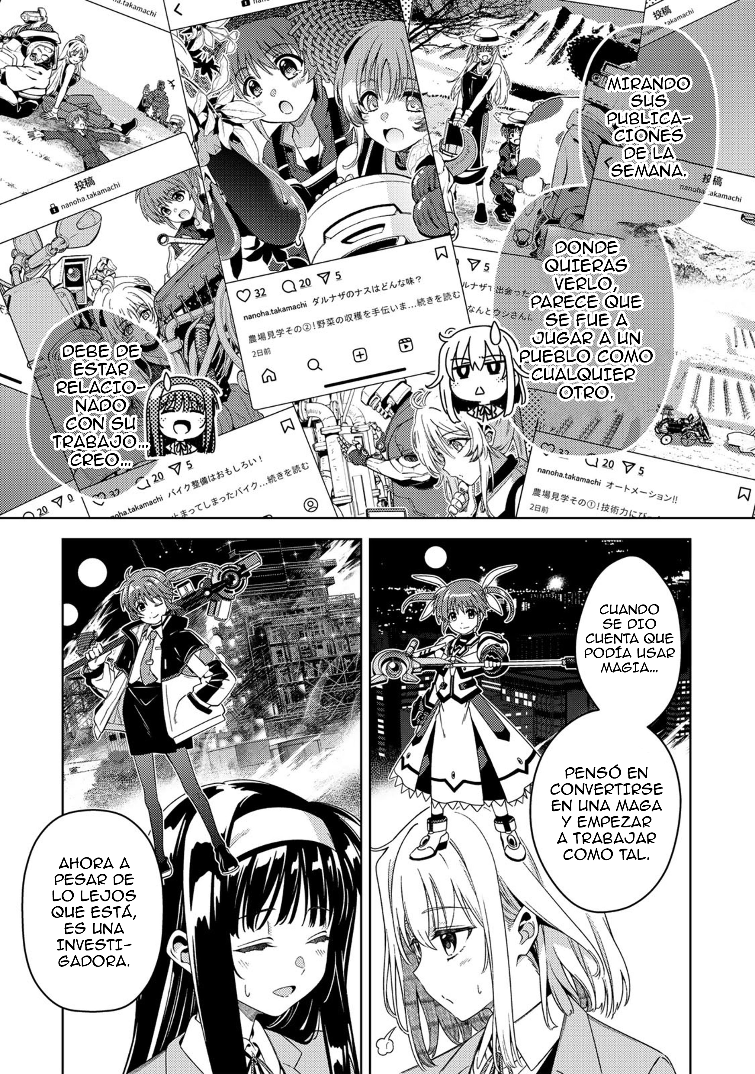 Mahou Shoujo Lyrical Nanoha EXCEEDS Capitulo 3.1 página 6
