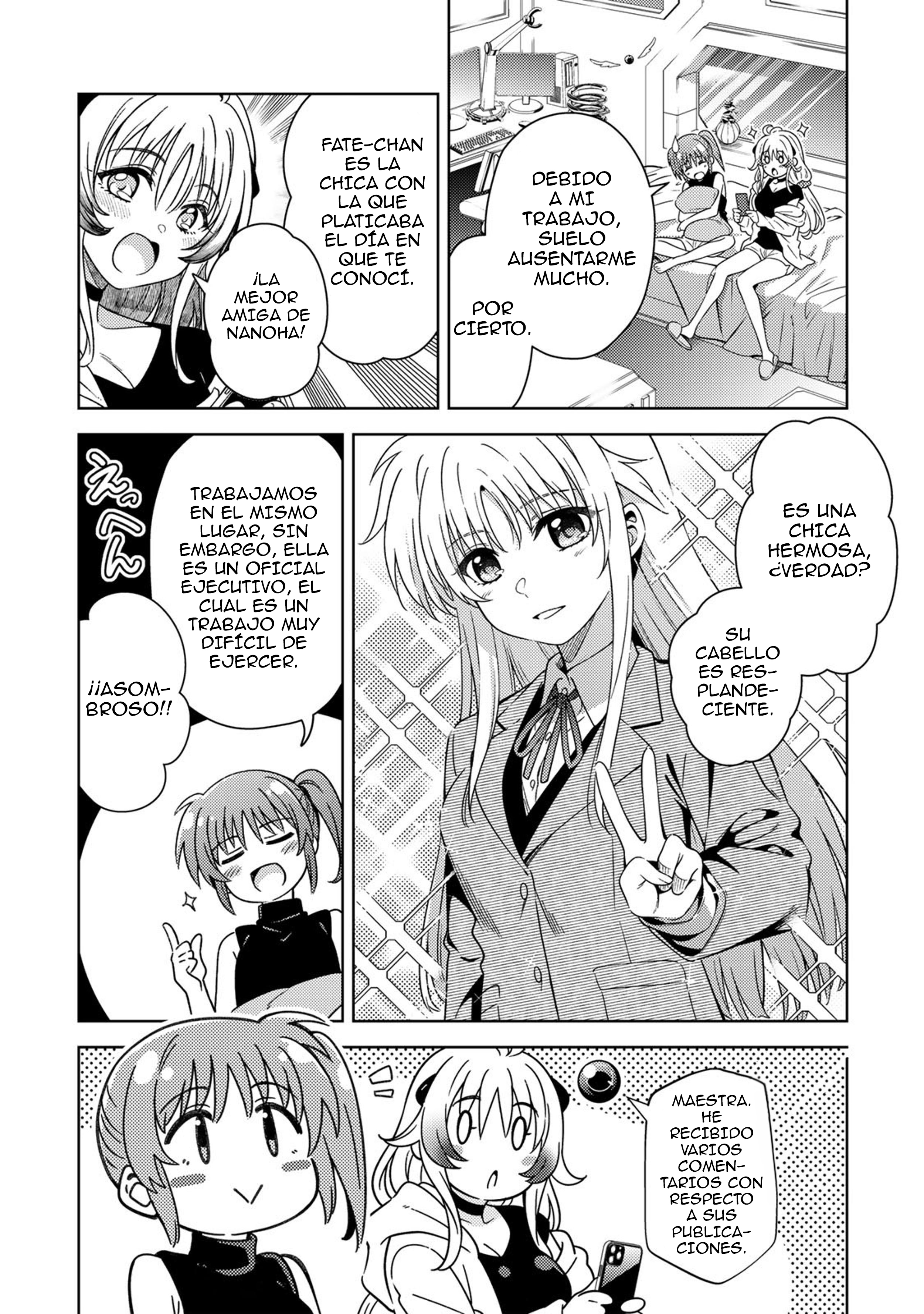 Mahou Shoujo Lyrical Nanoha EXCEEDS Capitulo 3.1 página 9