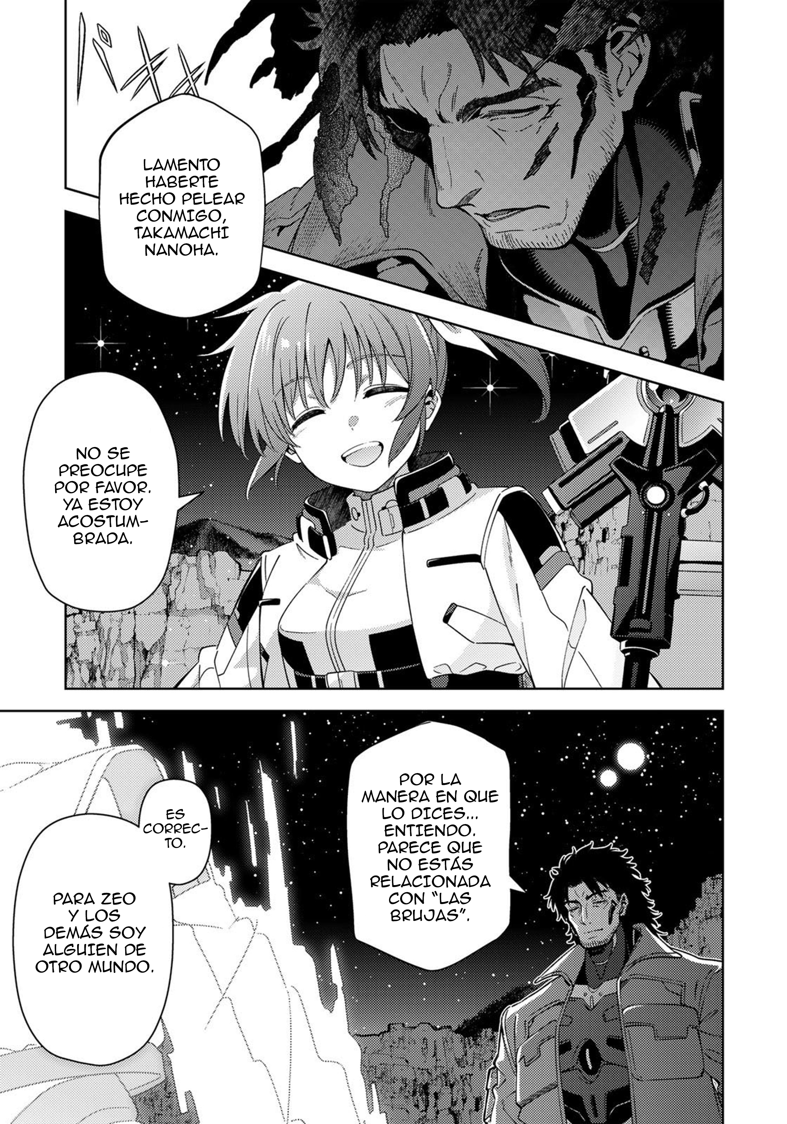 Mahou Shoujo Lyrical Nanoha EXCEEDS Capitulo 3.2 página 14