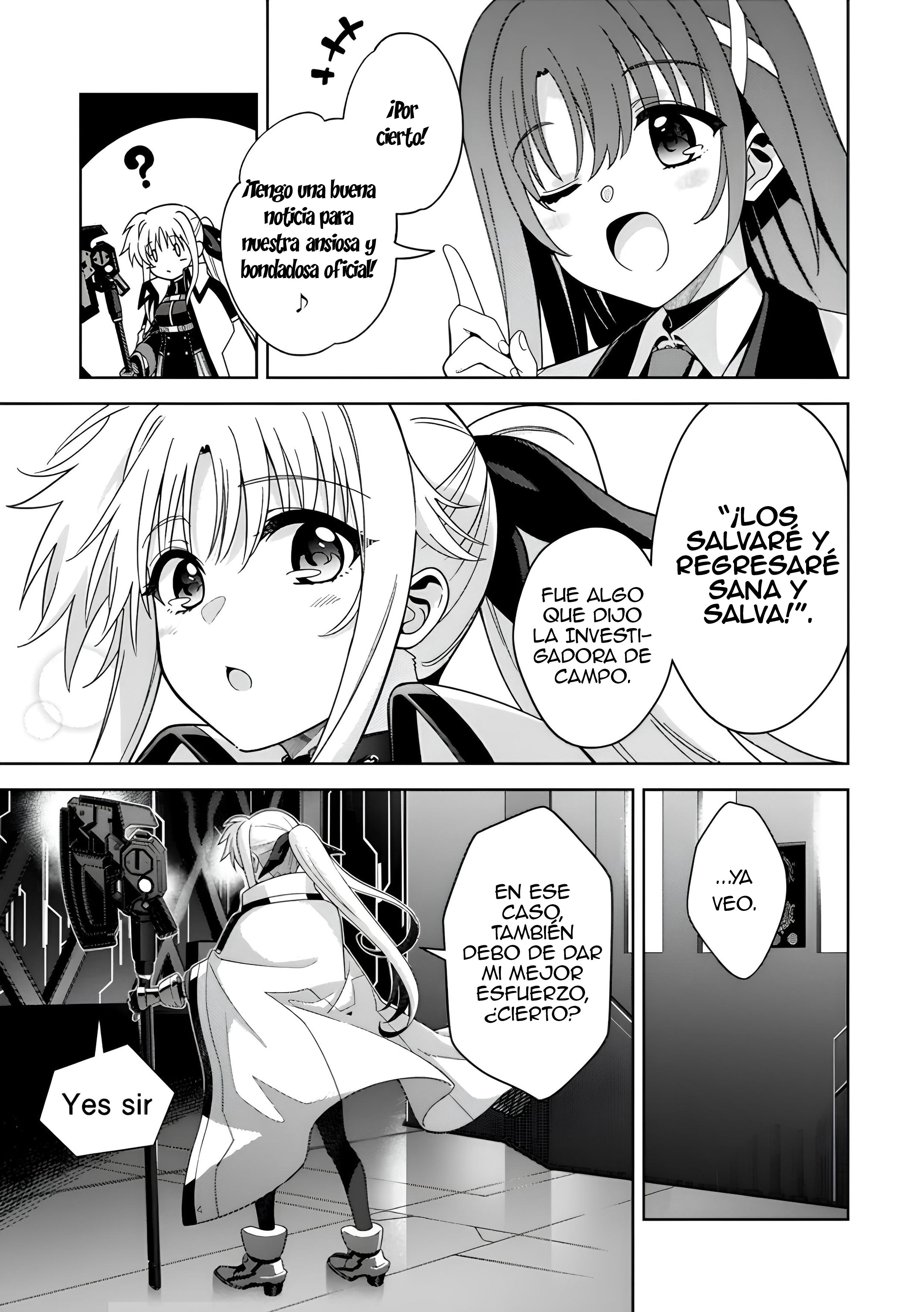 Mahou Shoujo Lyrical Nanoha EXCEEDS Capitulo 5.2 página 11