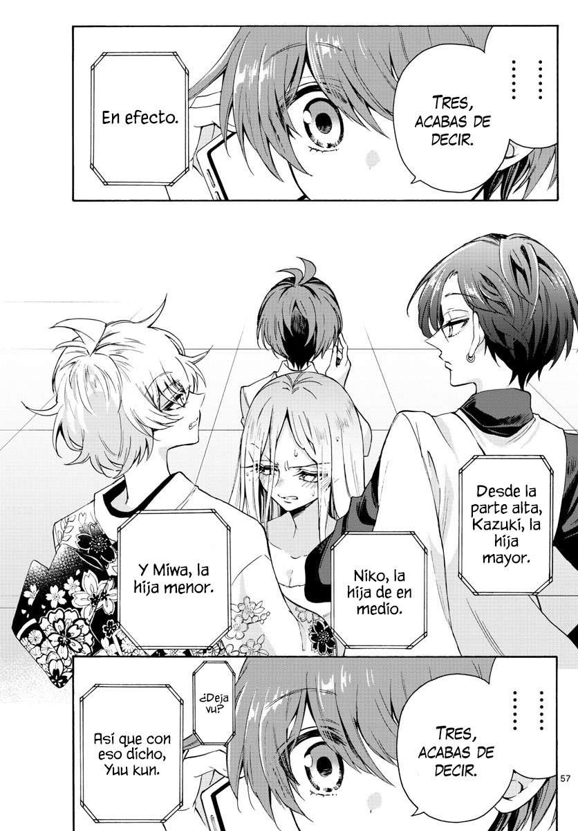 Mikadono Sanshimai wa Angai, Choroi Capitulo 1 página 58