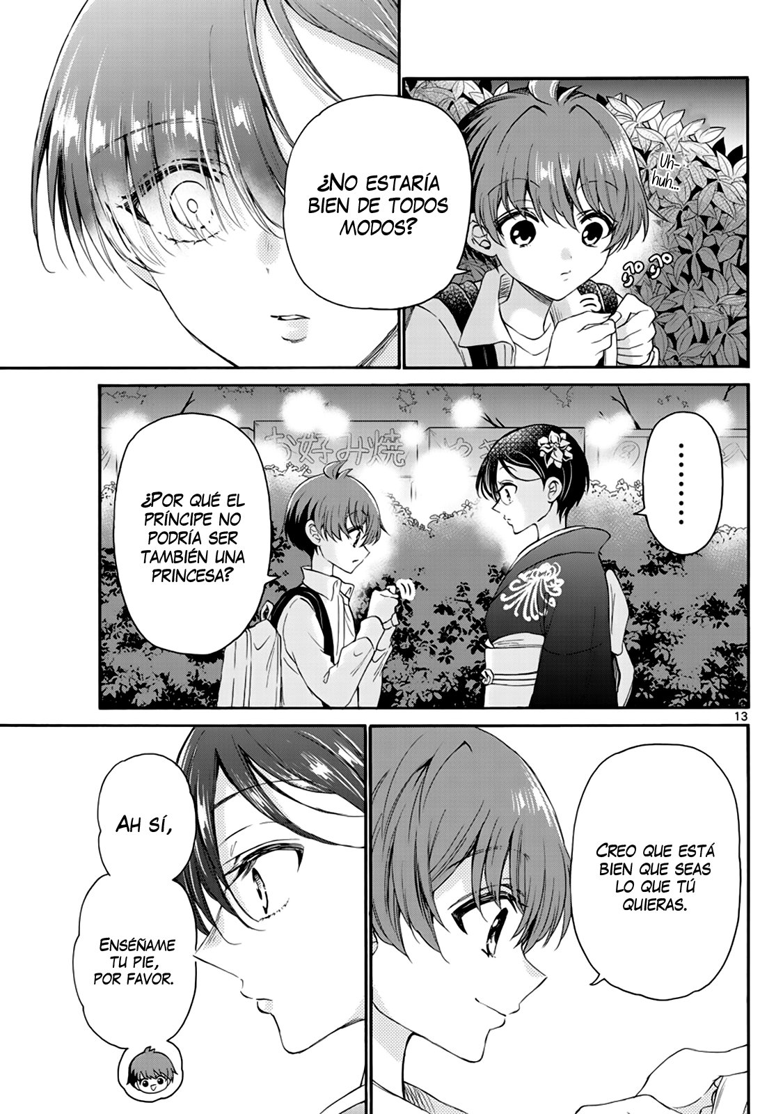Mikadono Sanshimai wa Angai, Choroi Capitulo 10: Incluso el príncipe es una princesa. página 15