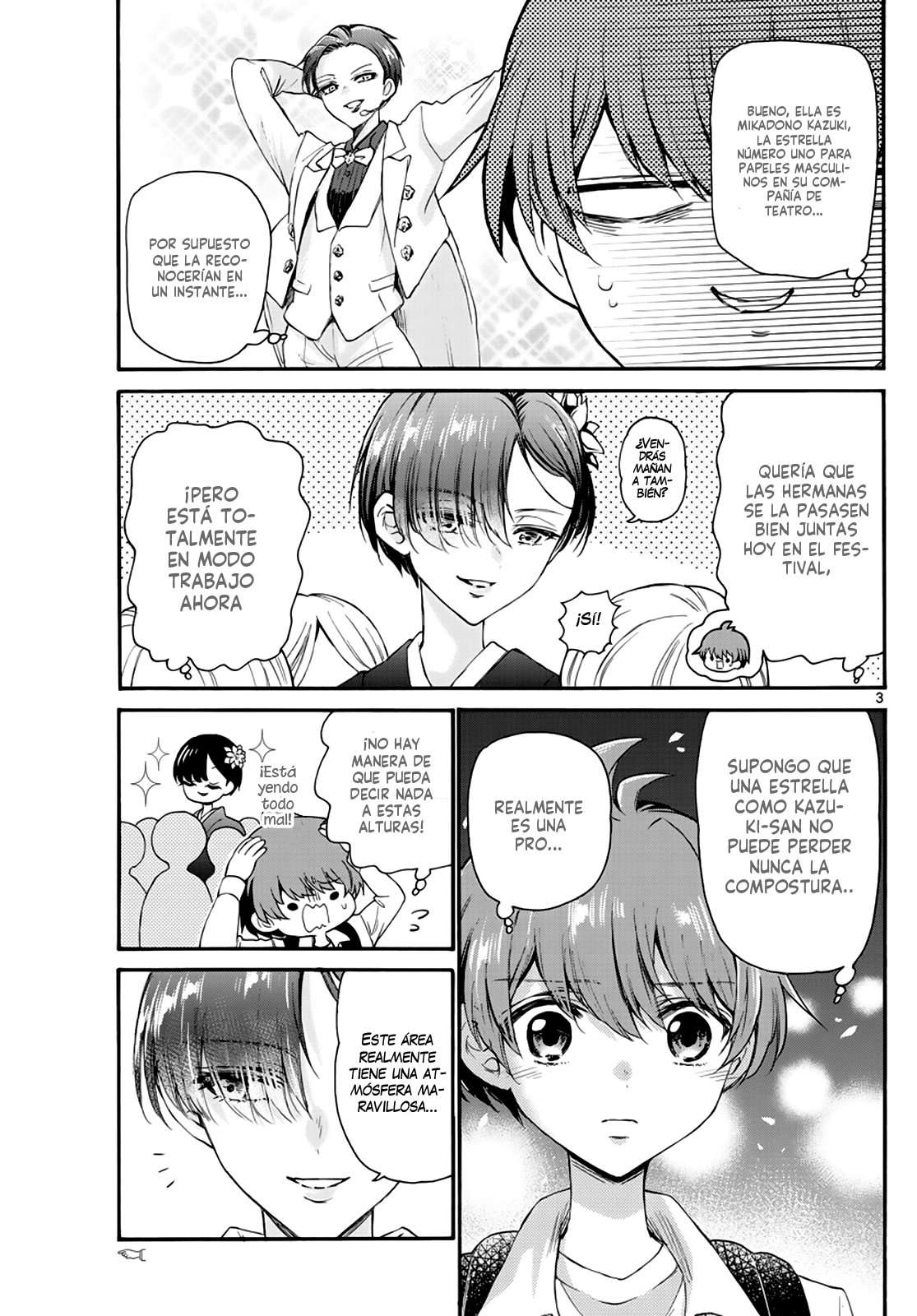 Mikadono Sanshimai wa Angai, Choroi Capitulo 10 página 5