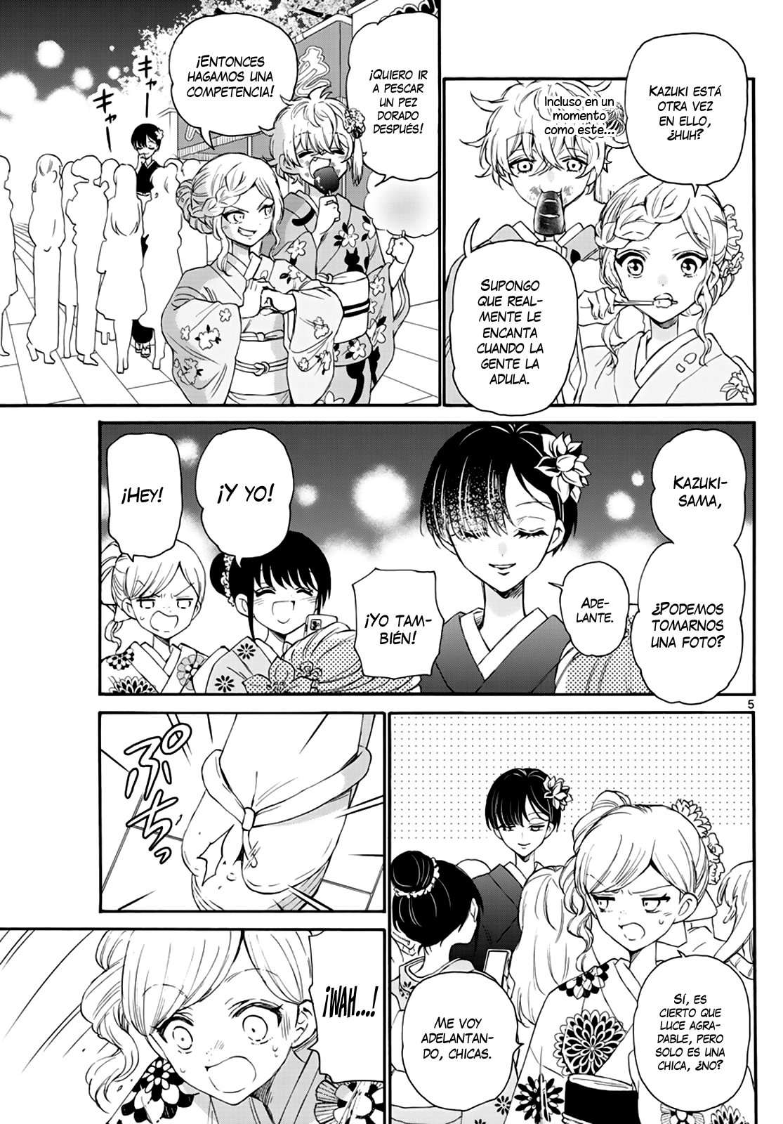 Mikadono Sanshimai wa Angai, Choroi Capitulo 10 página 7