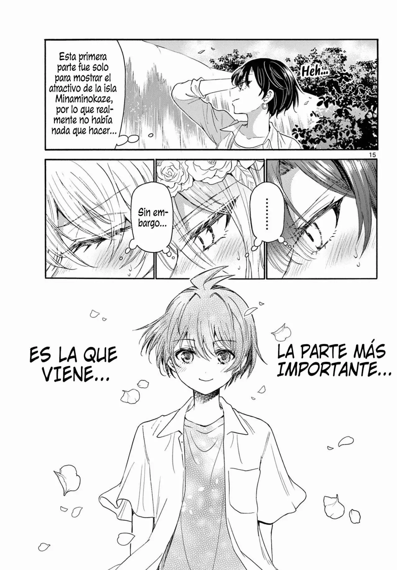 Mikadono Sanshimai wa Angai, Choroi Capitulo 100: Las escenas de las hermanas página 14