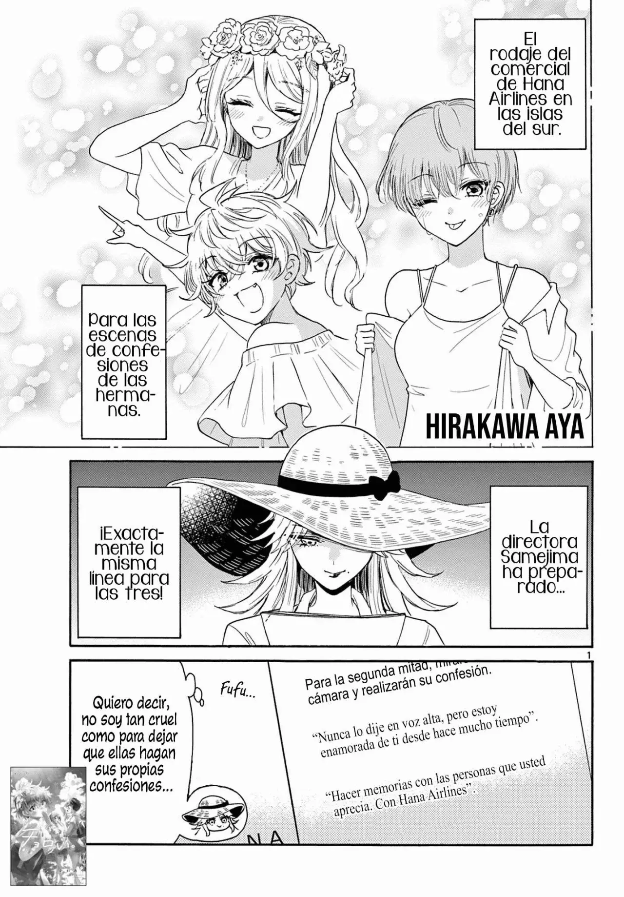 Mikadono Sanshimai wa Angai, Choroi Capitulo 101: Las confesiones de las hermanas página 2