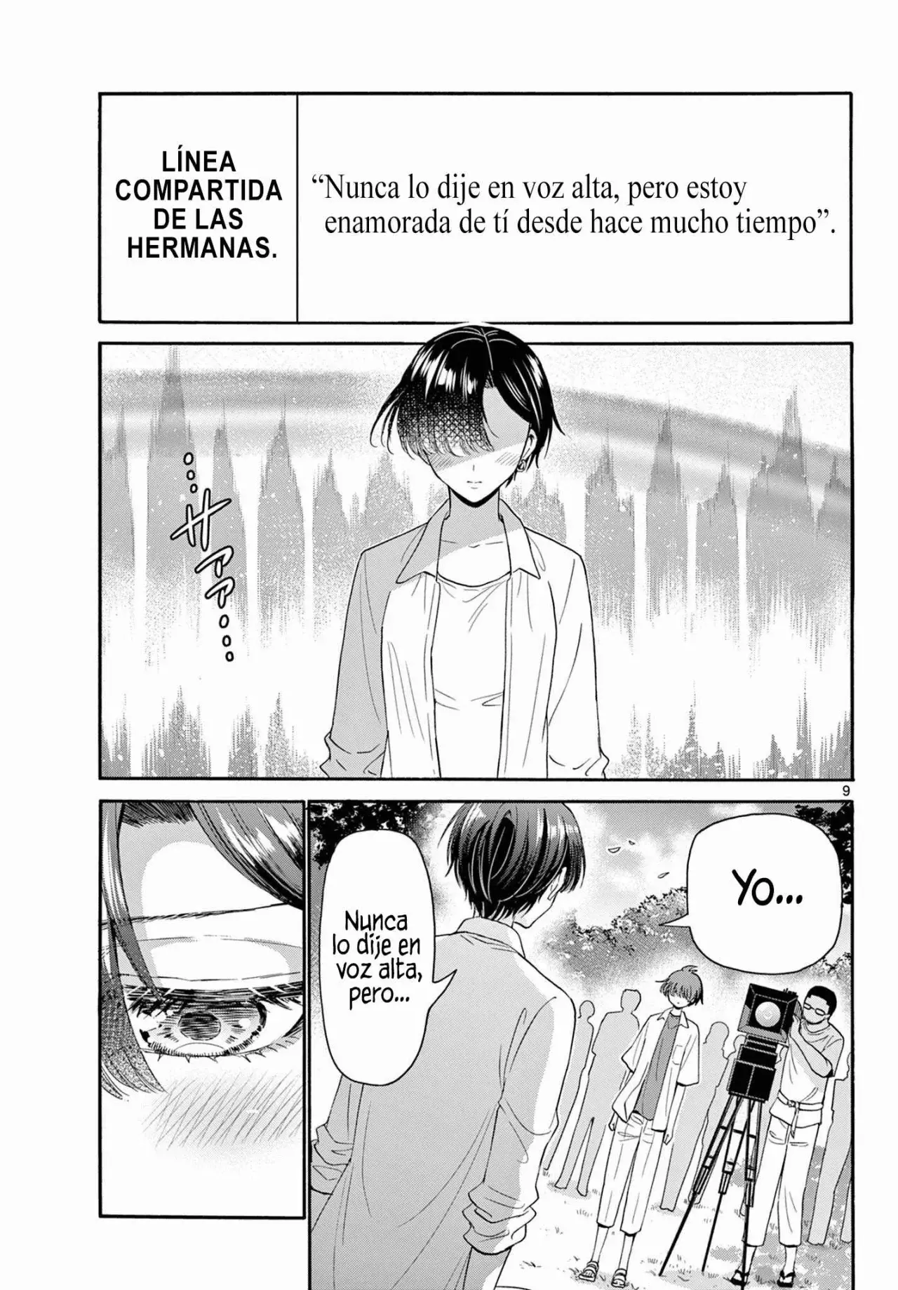 Mikadono Sanshimai wa Angai, Choroi Capitulo 101: Las confesiones de las hermanas página 9
