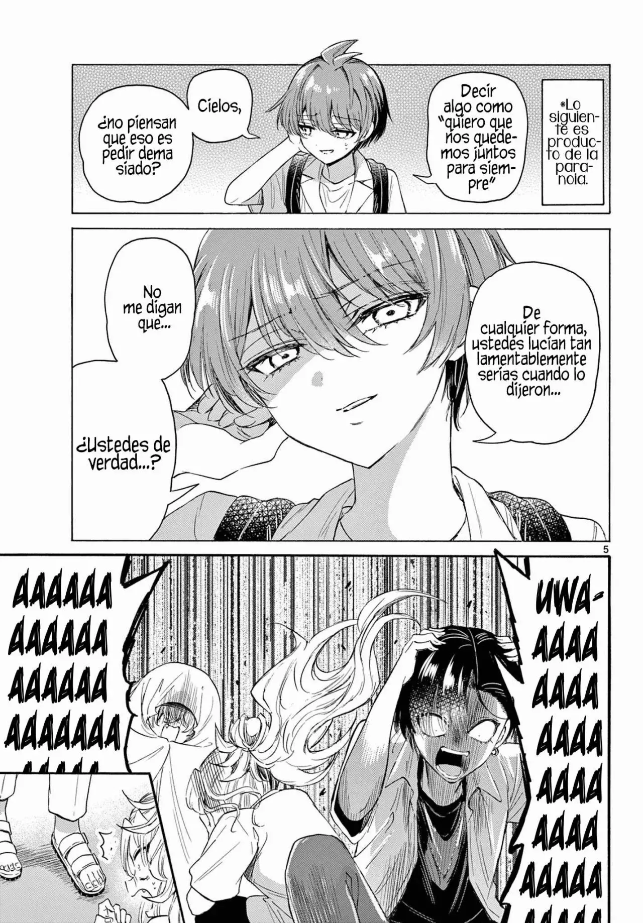 Mikadono Sanshimai wa Angai, Choroi Capitulo 103: Y la respuesta de Yuu es... página 6