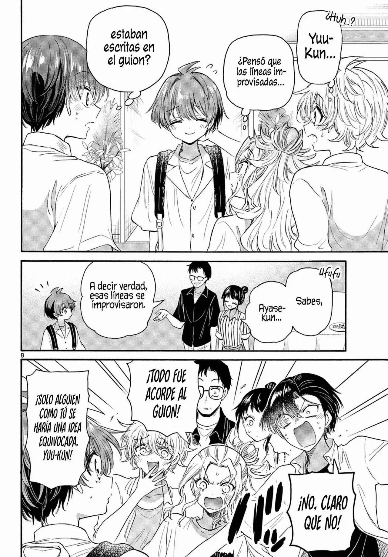 Mikadono Sanshimai wa Angai, Choroi Capitulo 103: Y la respuesta de Yuu es... página 9