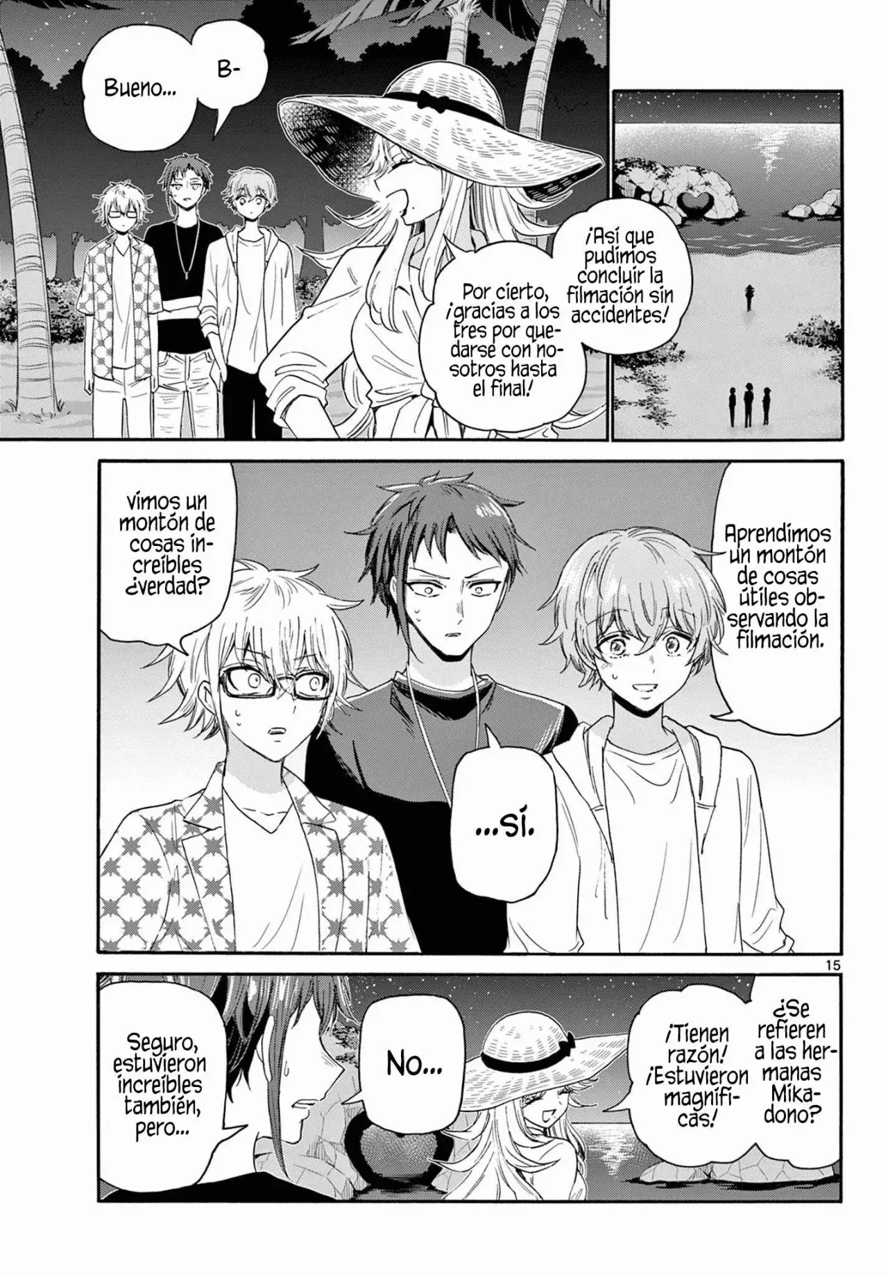 Mikadono Sanshimai wa Angai, Choroi Capitulo 104: Confesiones - El lado receptor página 14