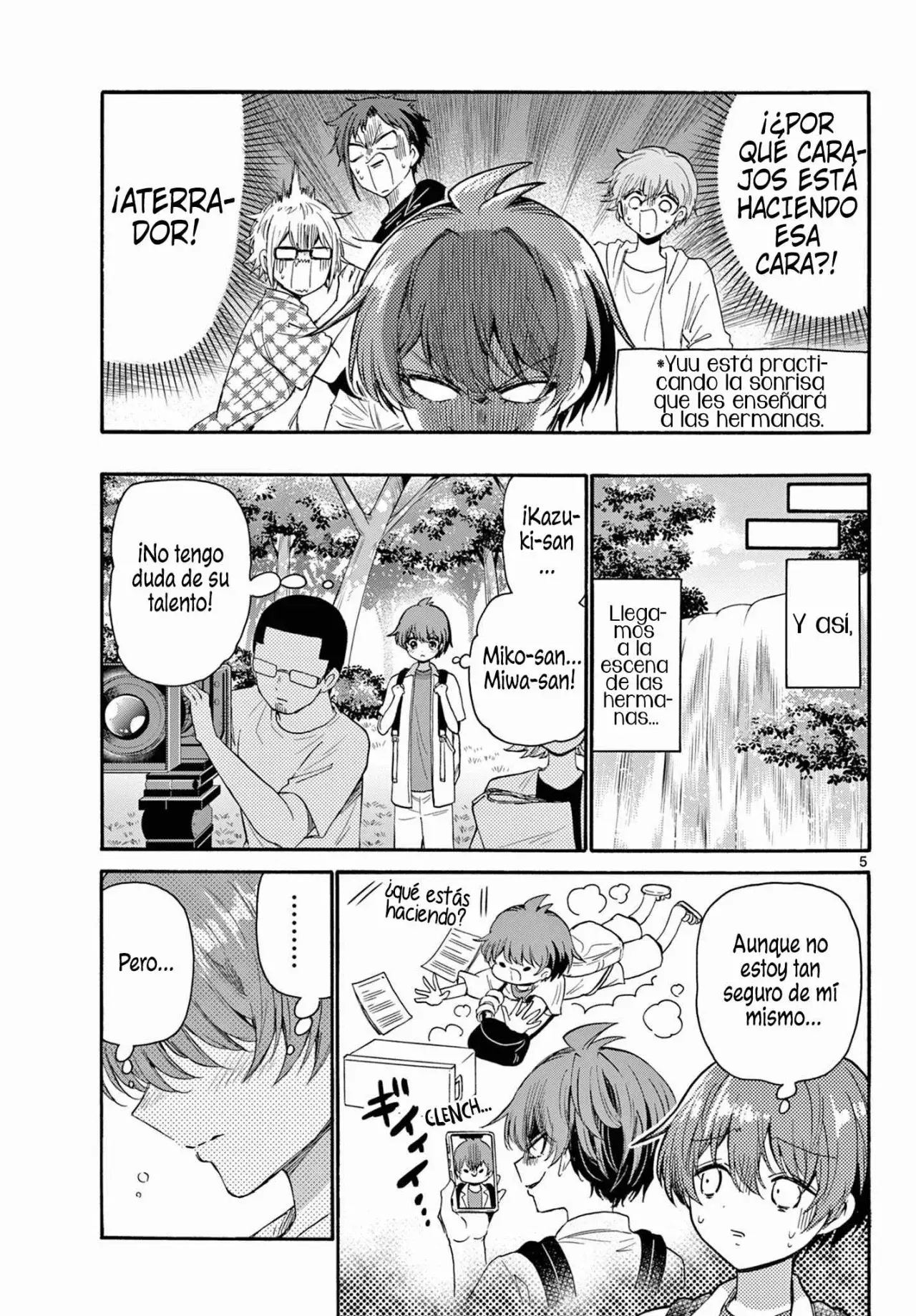 Mikadono Sanshimai wa Angai, Choroi Capitulo 104: Confesiones - El lado receptor página 6