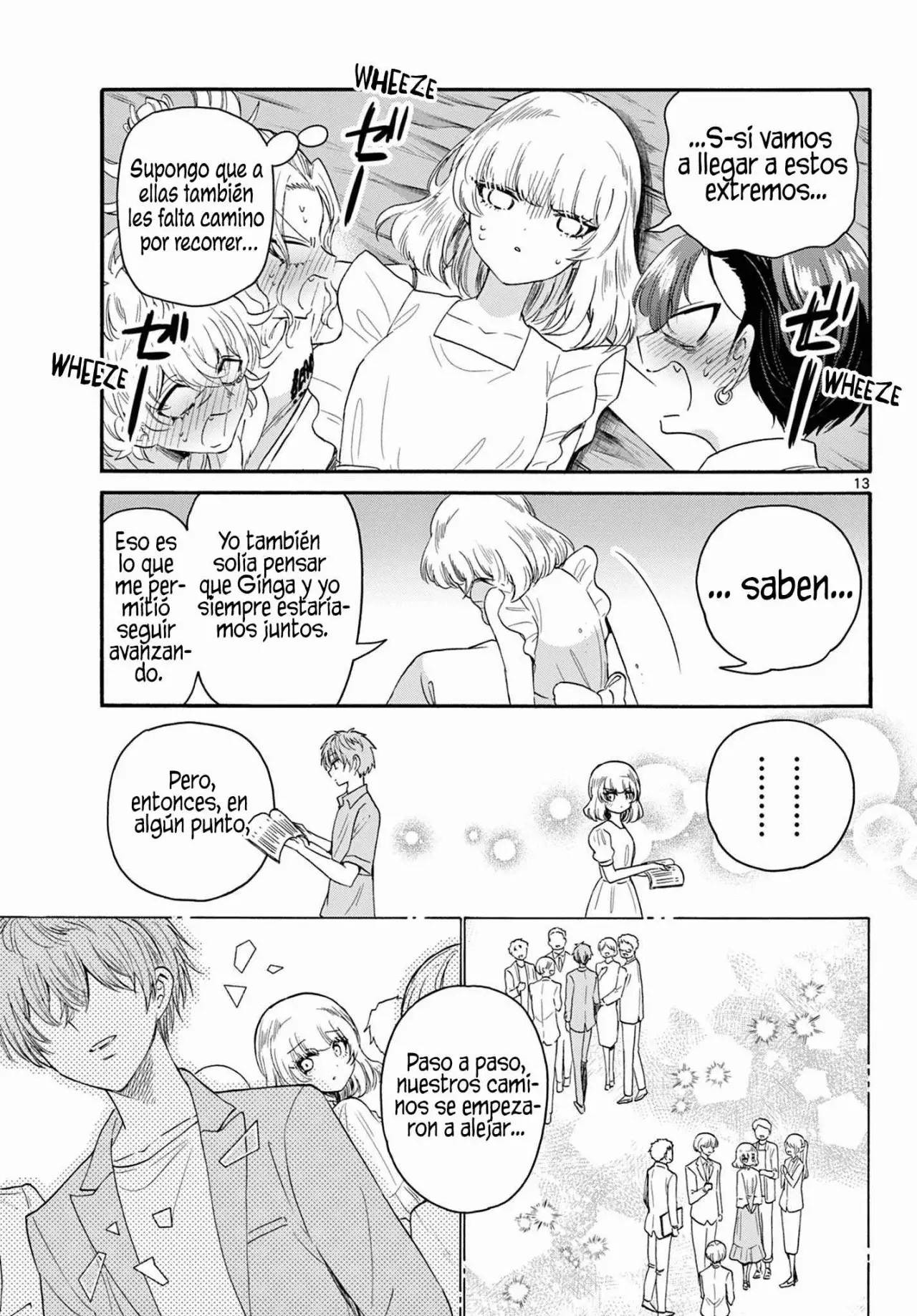 Mikadono Sanshimai wa Angai, Choroi Capitulo 105: La última noche página 14