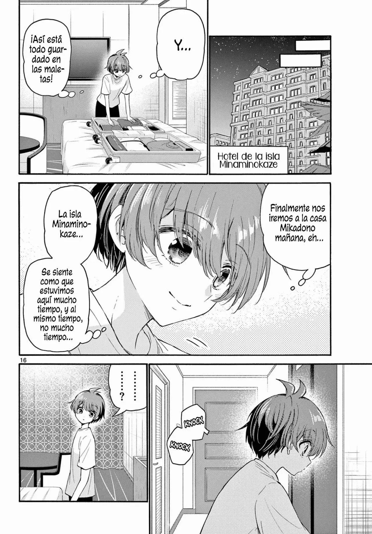 Mikadono Sanshimai wa Angai, Choroi Capitulo 106: ¿Así, para siempre? página 17