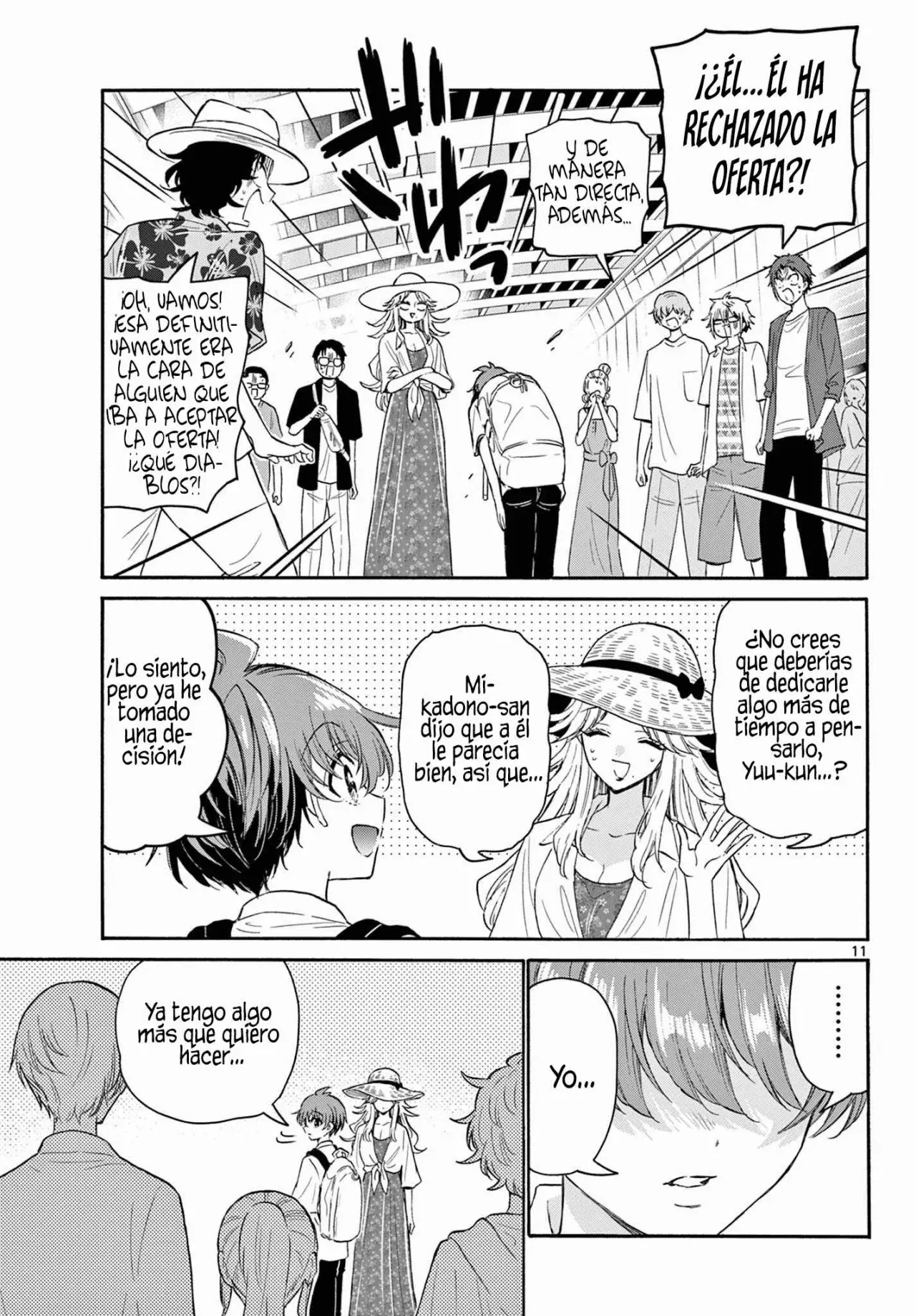 Mikadono Sanshimai wa Angai, Choroi Capitulo 108: Una increíble oferta página 12