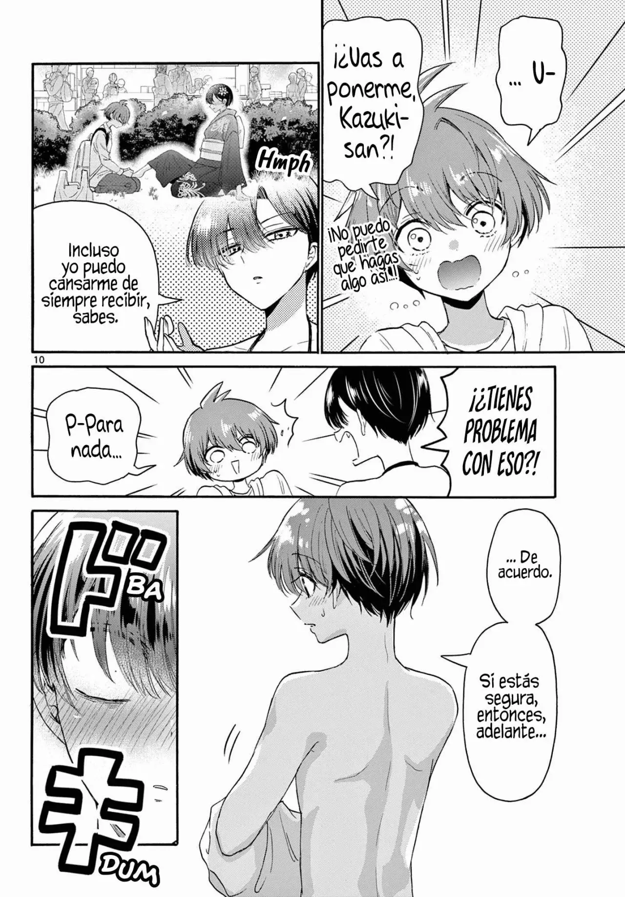 Mikadono Sanshimai wa Angai, Choroi Capitulo 109: Historias secundarias de las islas del sur página 11