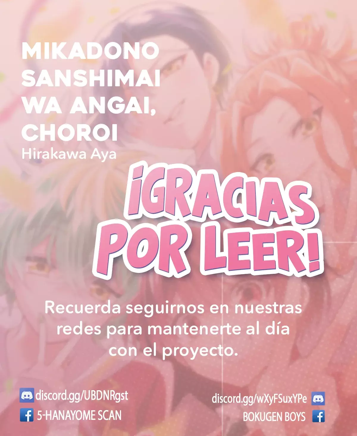 Mikadono Sanshimai wa Angai, Choroi Capitulo 110: Soltarse página 20