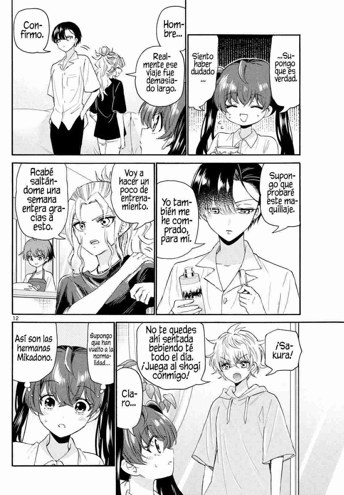 Mikadono Sanshimai wa Angai, Choroi Capitulo 110 página 13